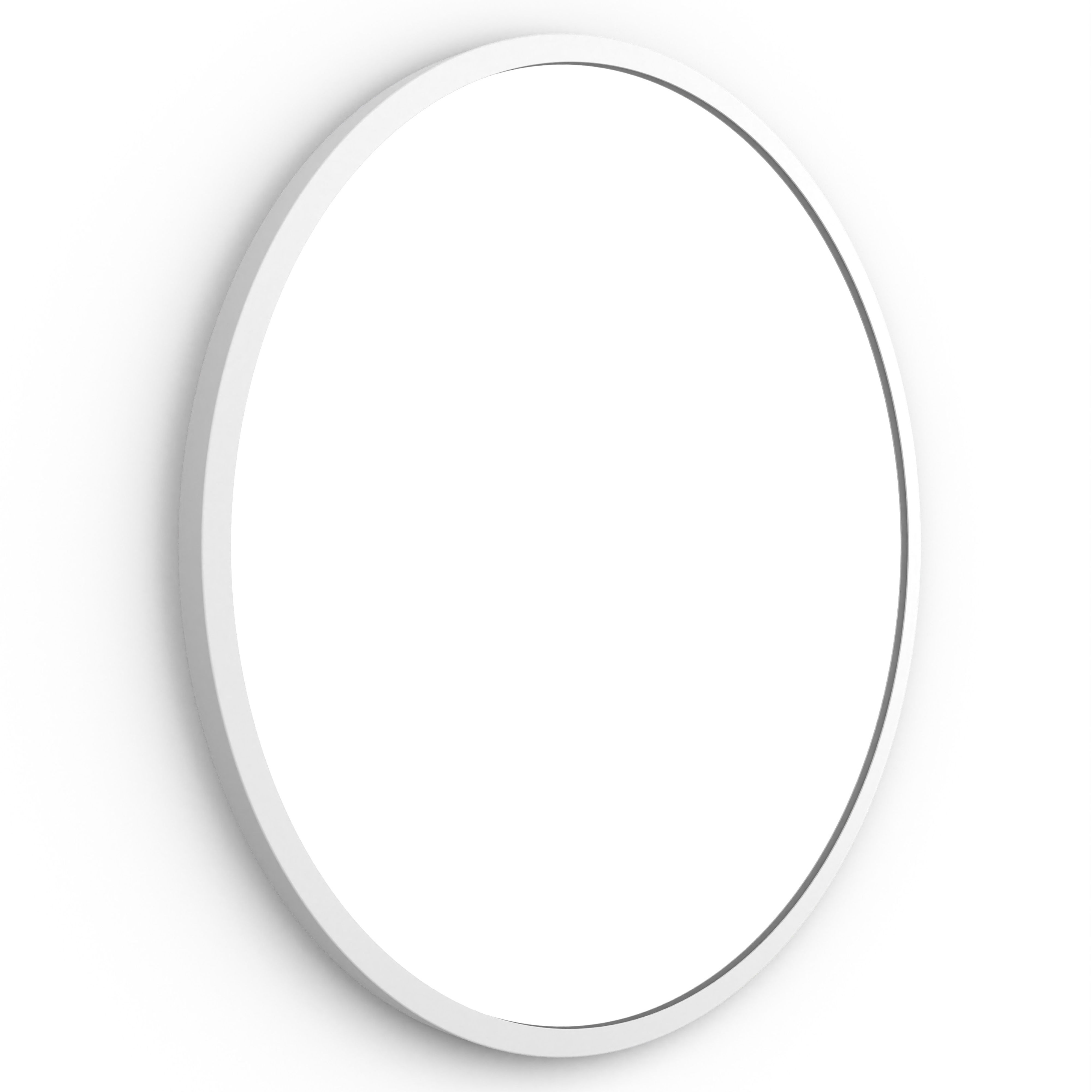 Origins Living Docklands Round Mirror White
