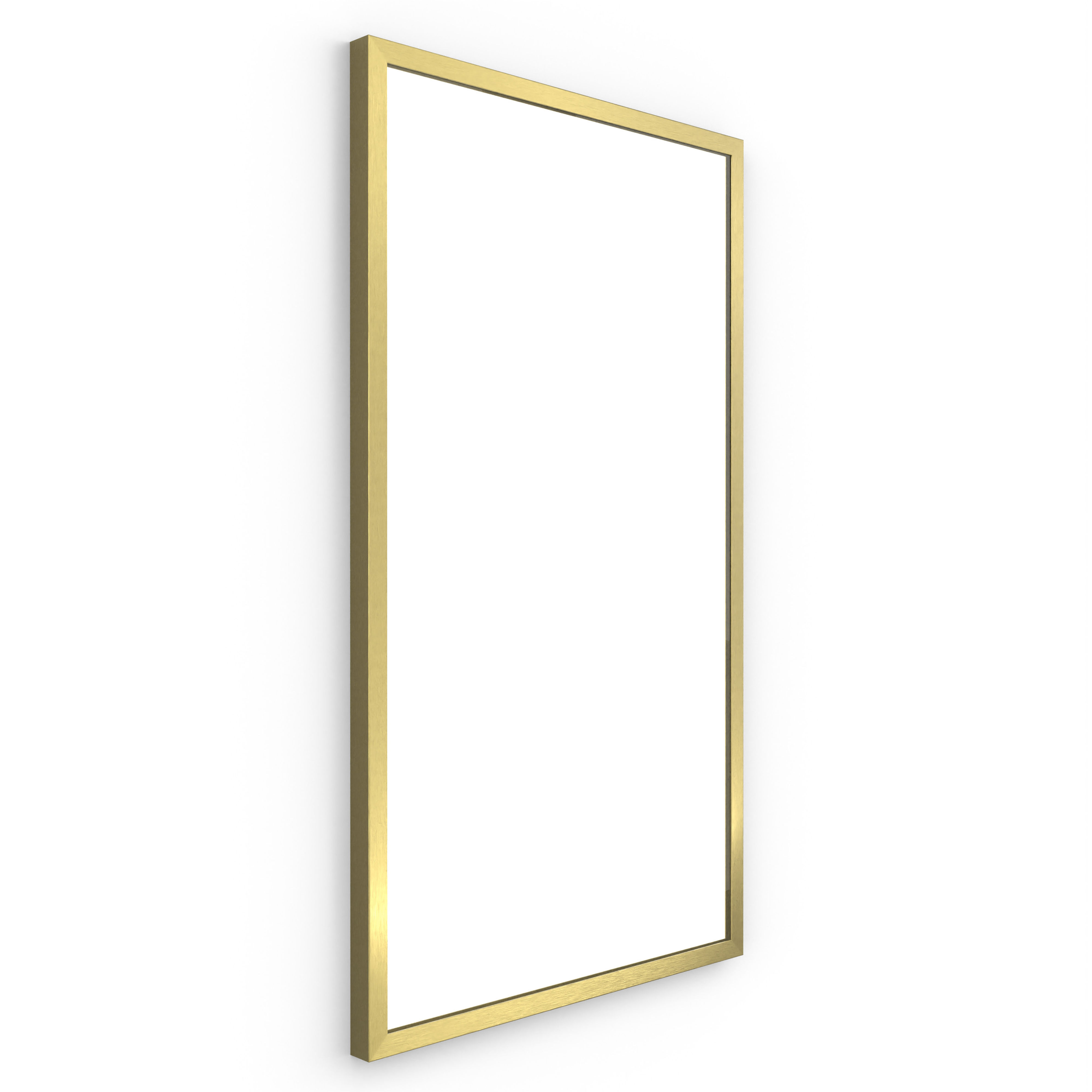 Origins Living Docklands Rectangular Mirror Brushed Brass