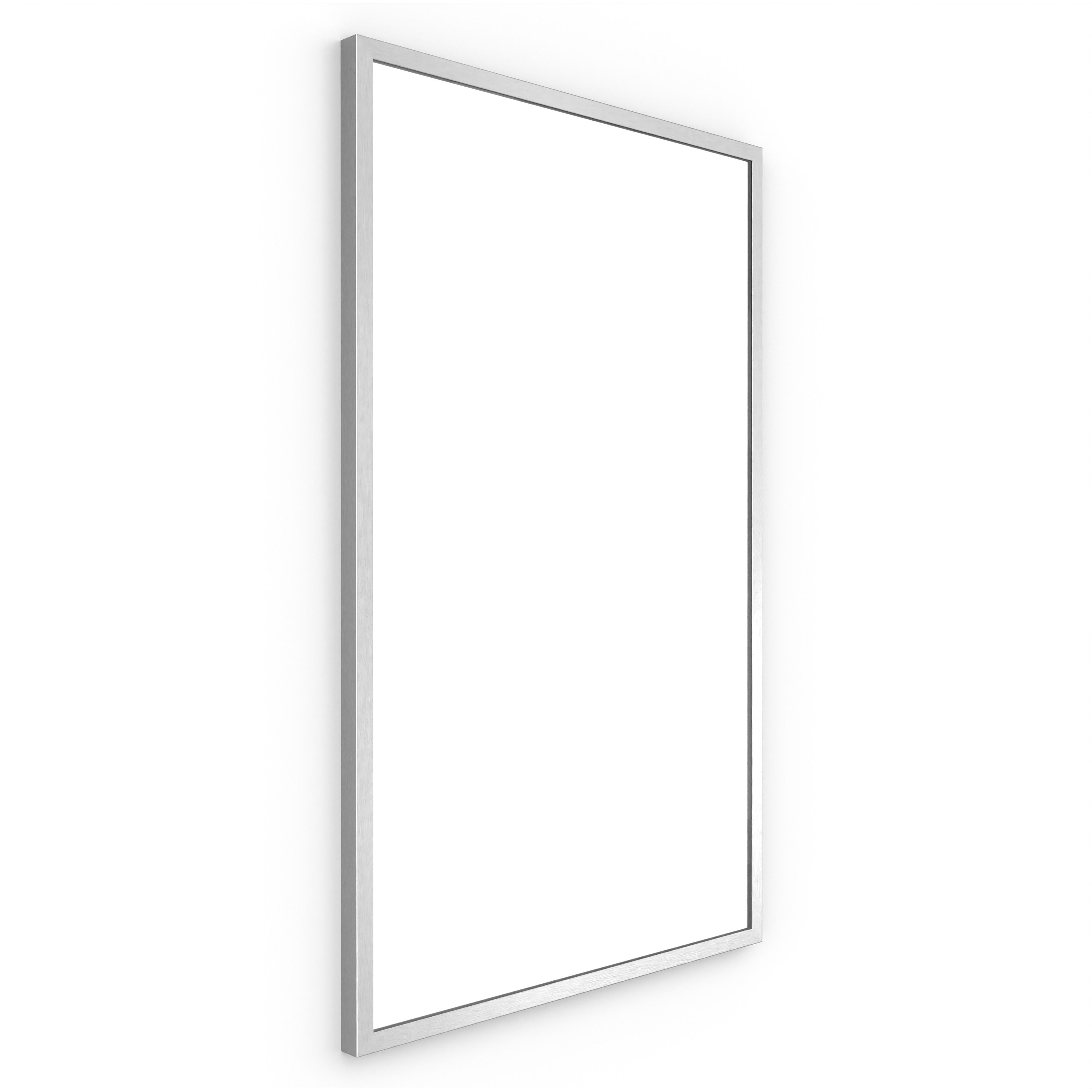Origins Living Docklands Rectangular Mirror 50 Brushed Stainless Steel 500mm x 800mm - DKL-001058-BS