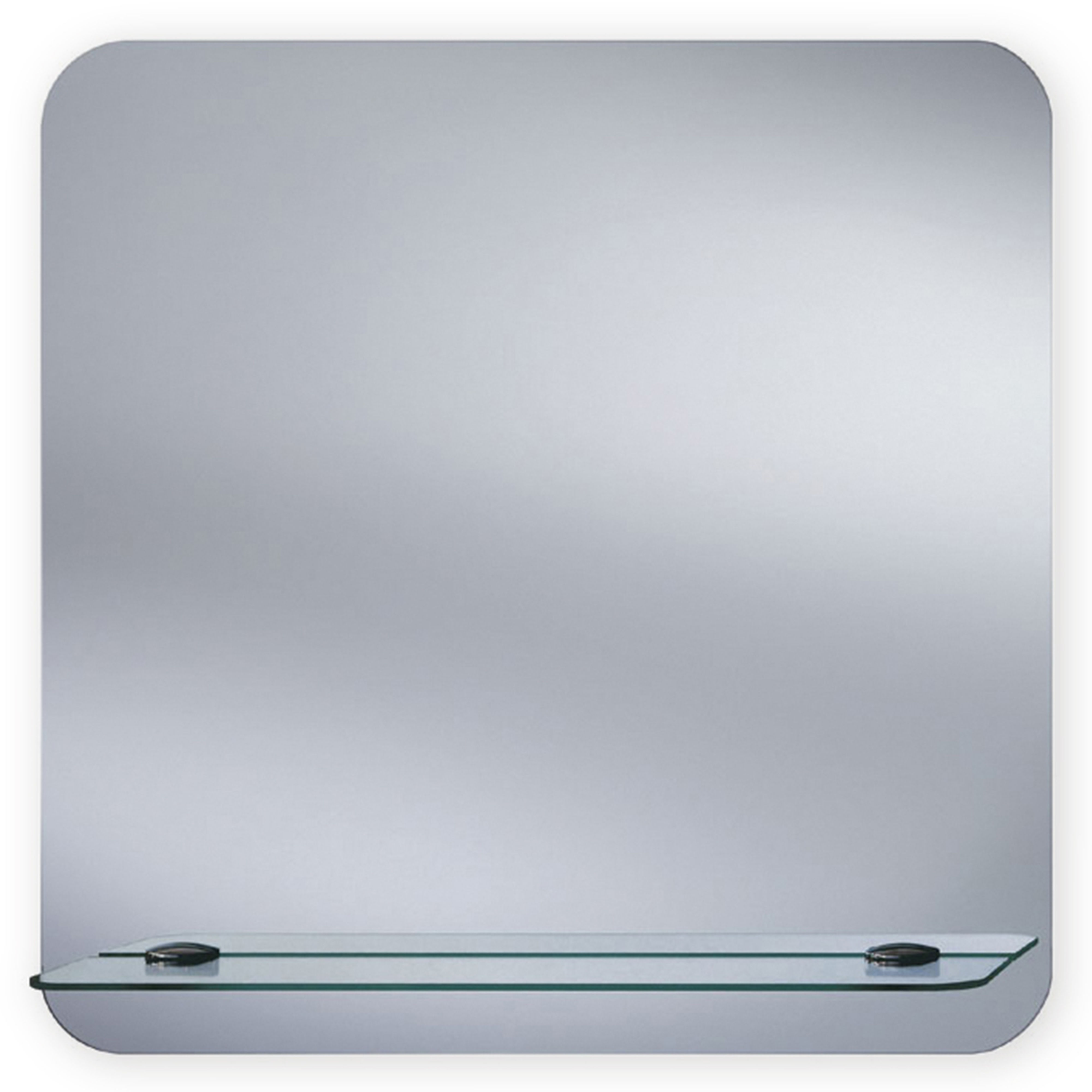 Origins Living Rectangular Mirror Ledge Curve 550mm x 630mm - B004860