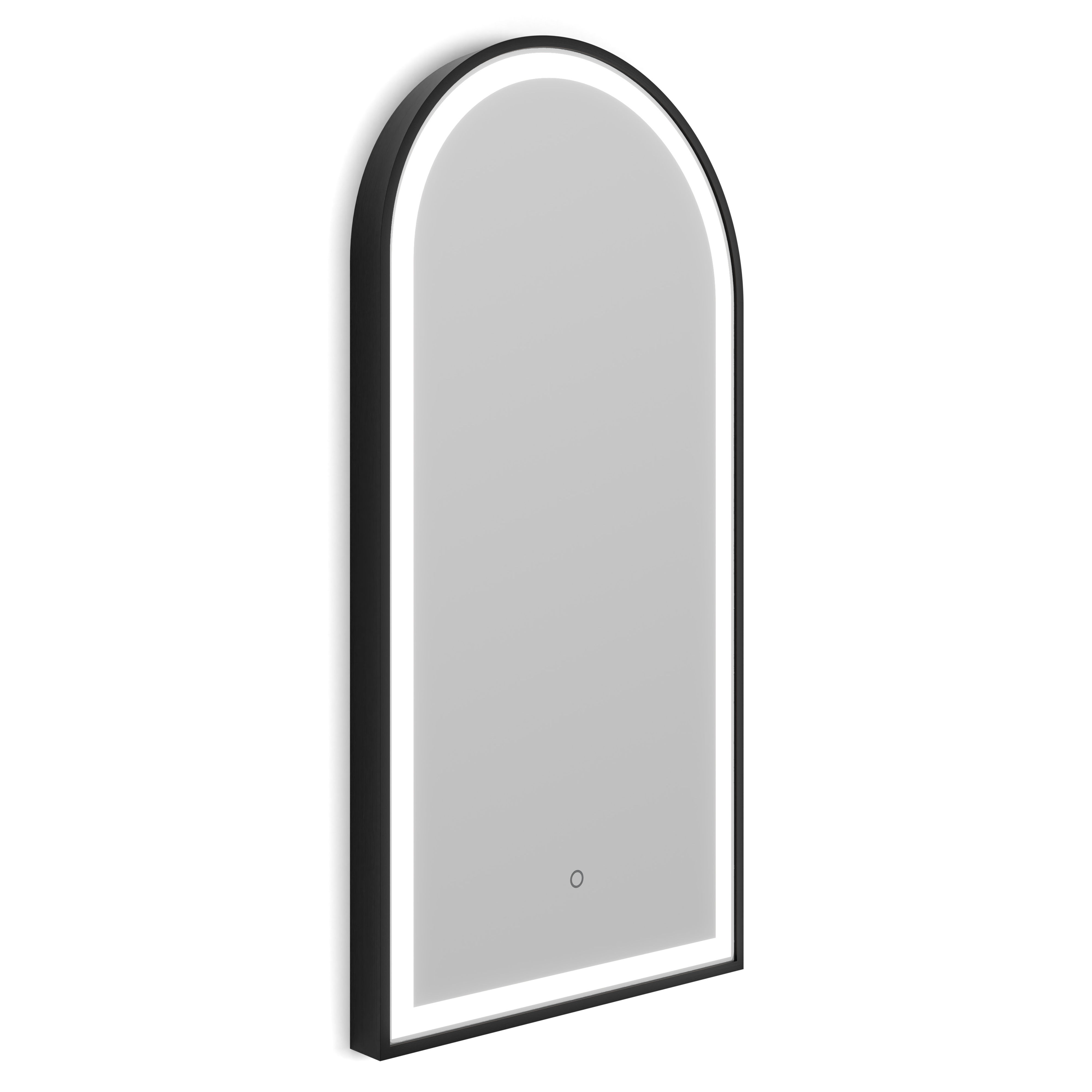 Origins Living Lomax Light Arch Mirror Black