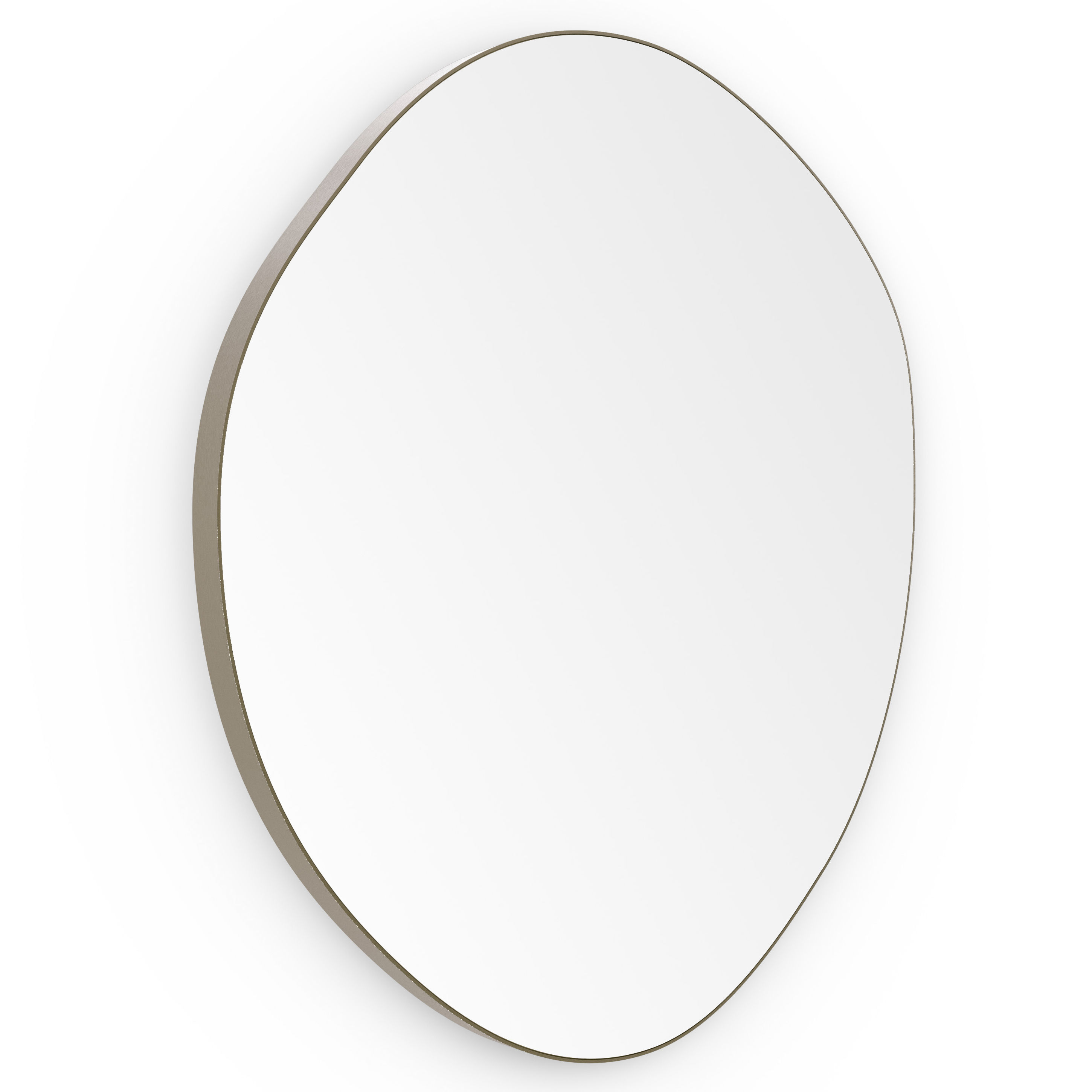 Origins Living Oslo Organic Mirror Brushed Bronze