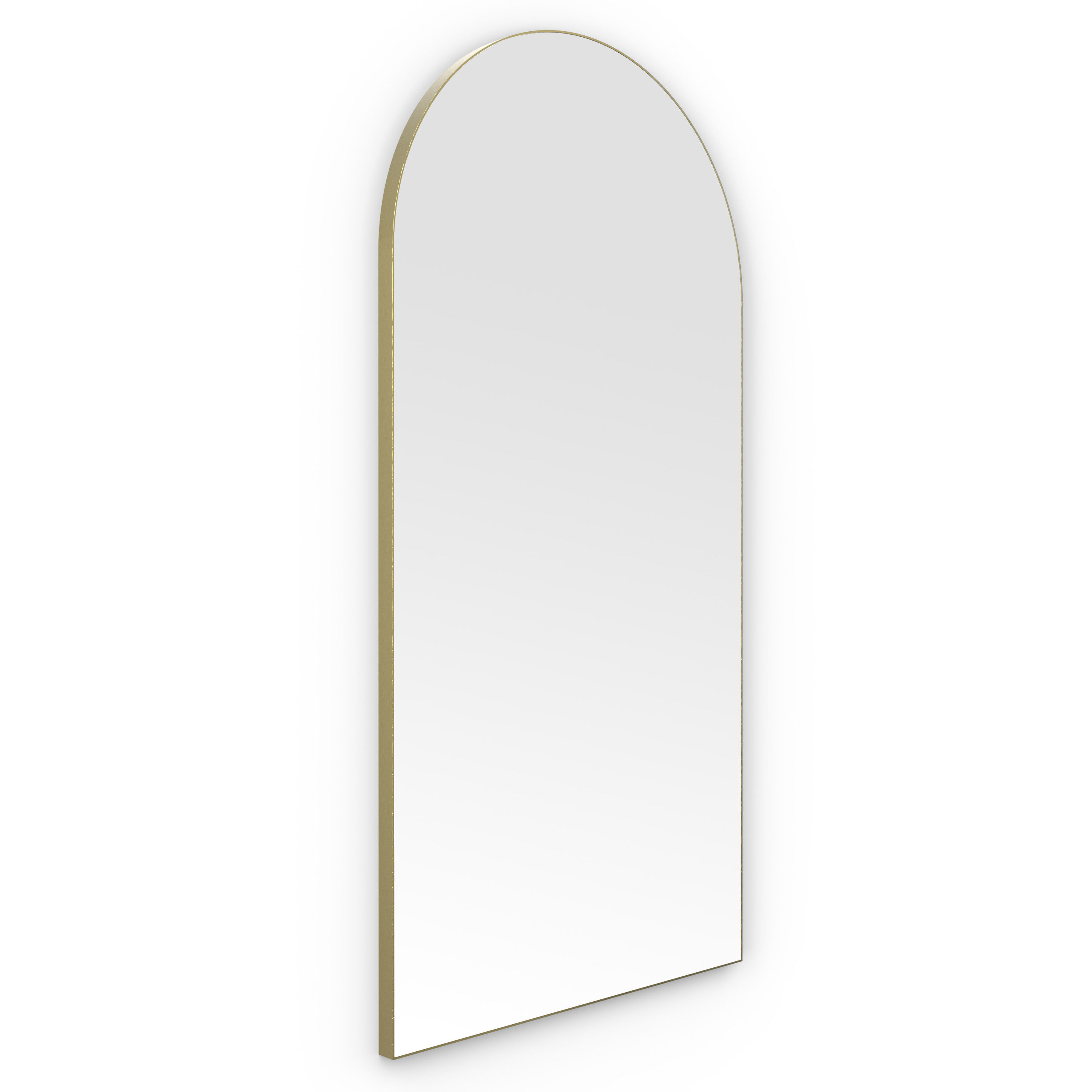 Origins Living Oslo Arch Mirror Brushed Brass