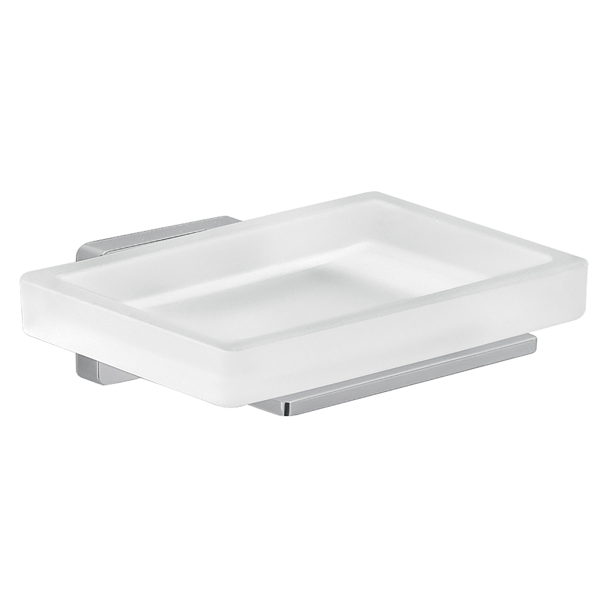 Origins Living Atena Glass Soap Dish Chrome - 4411-13