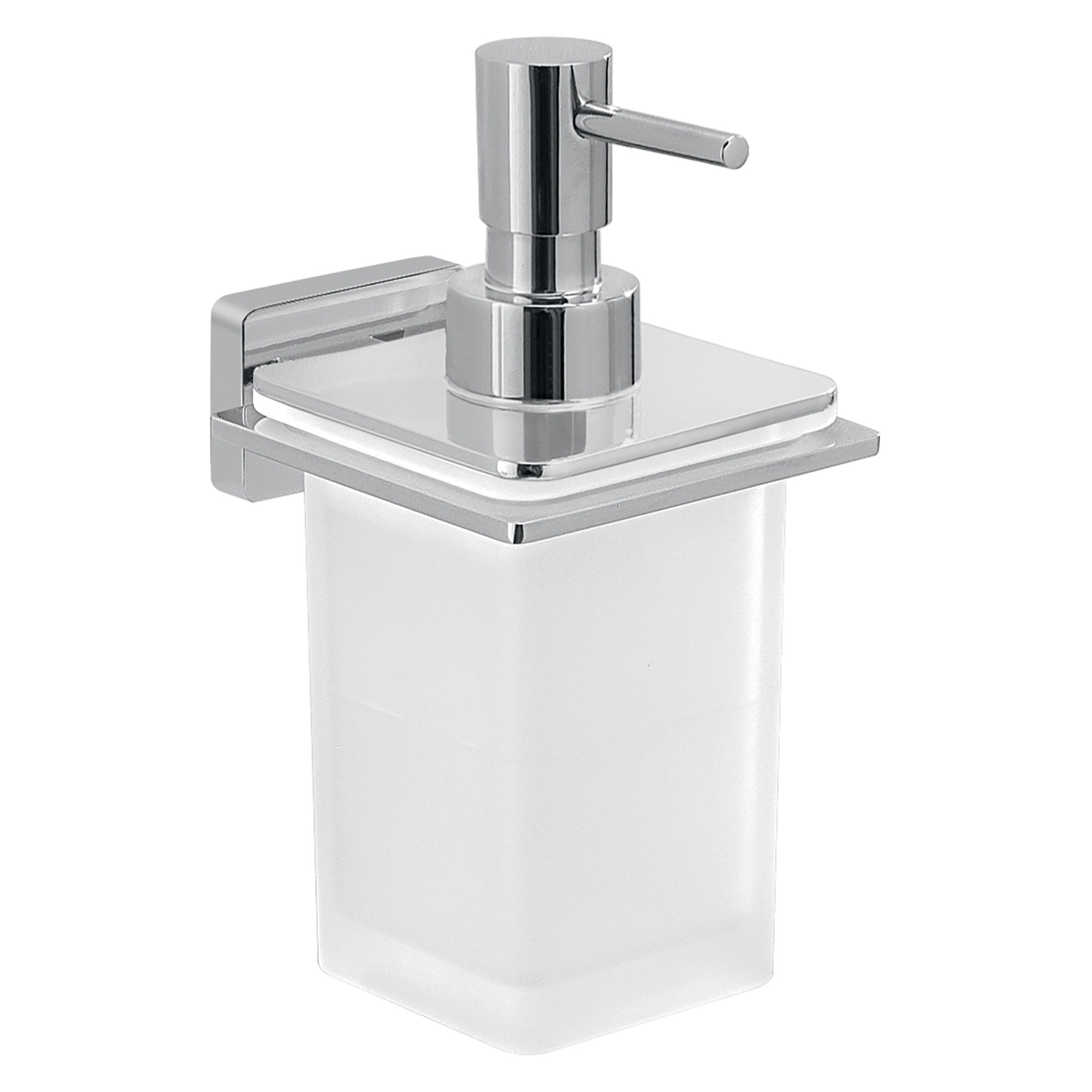 Origins Living Atena Glass Soap Dispenser Chrome - 4481-13