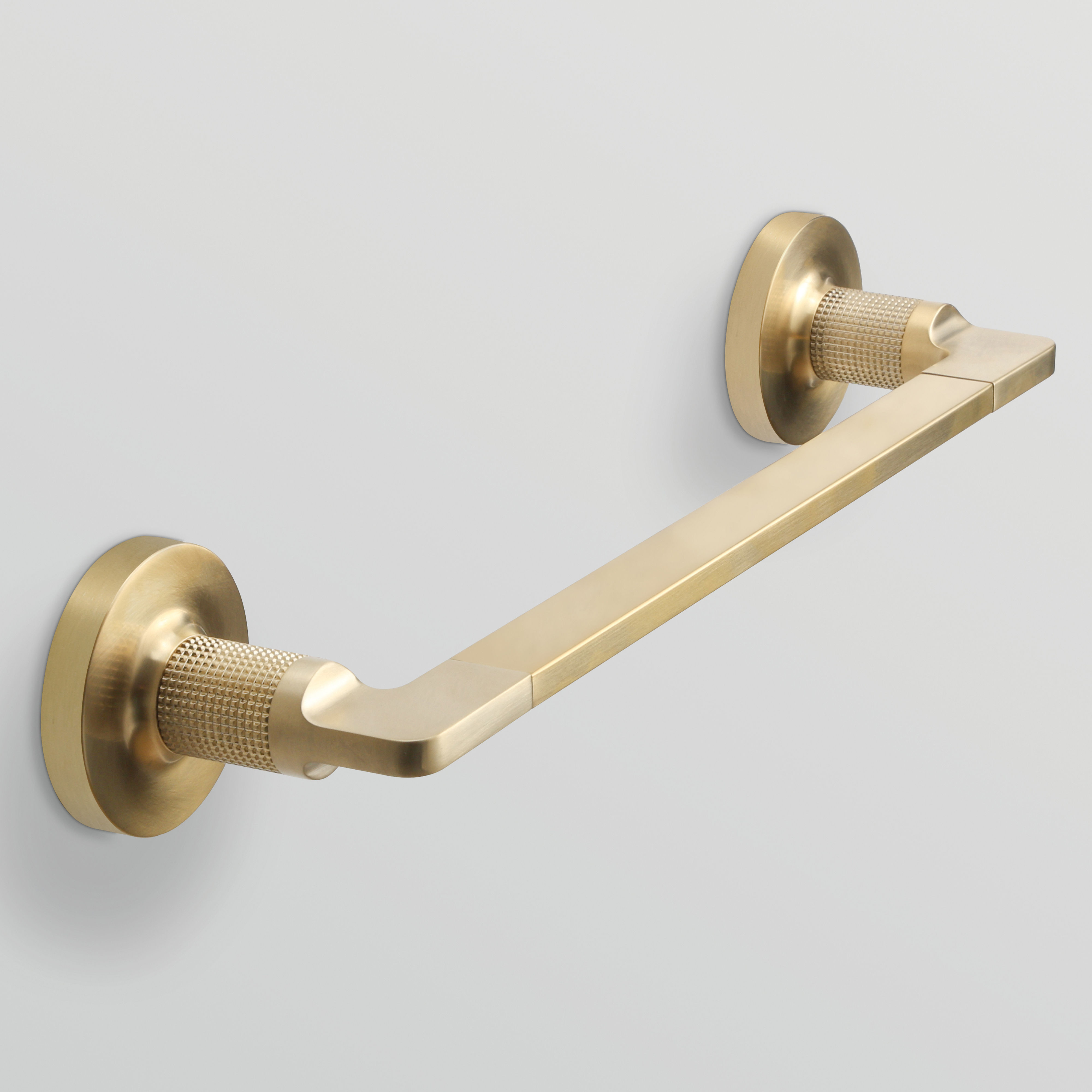 Origins Living Baxter Towel Rail Brushed Brass