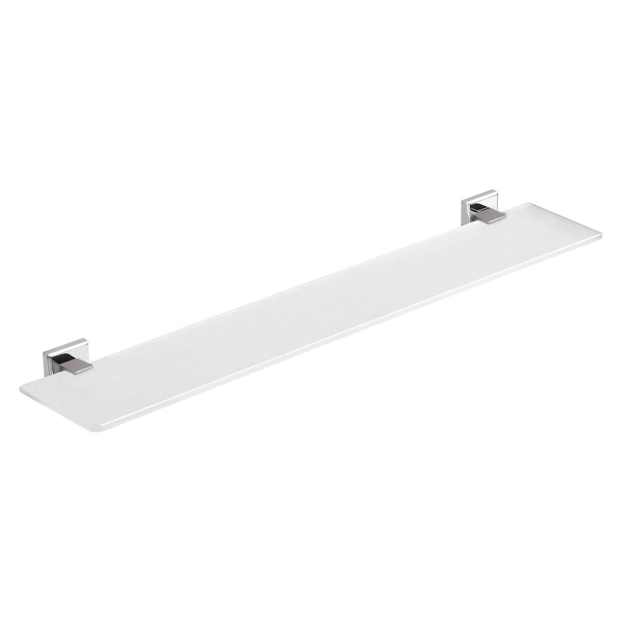 Origins Living Colorado Glass Shelf Chrome 570mm x 110mm - 6919/60-13