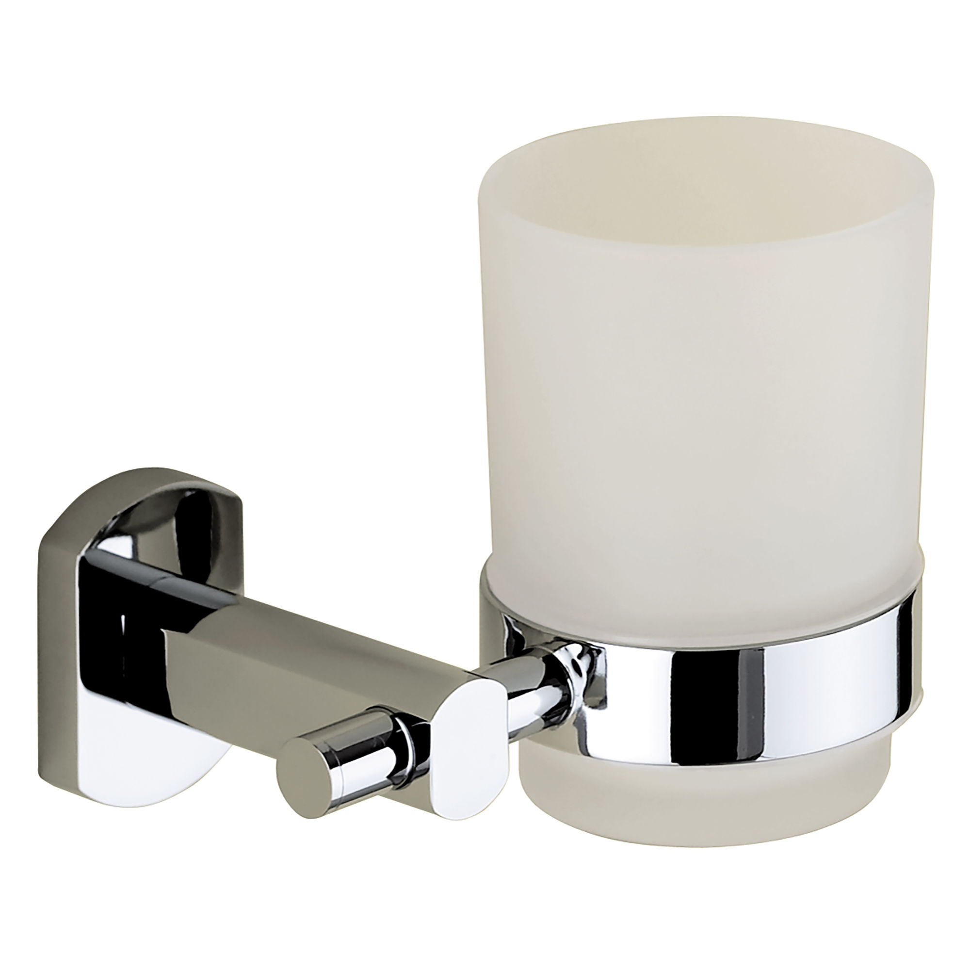 Origins Living Edera Plus Glass Tumbler and Holder Chrome - EP10-13