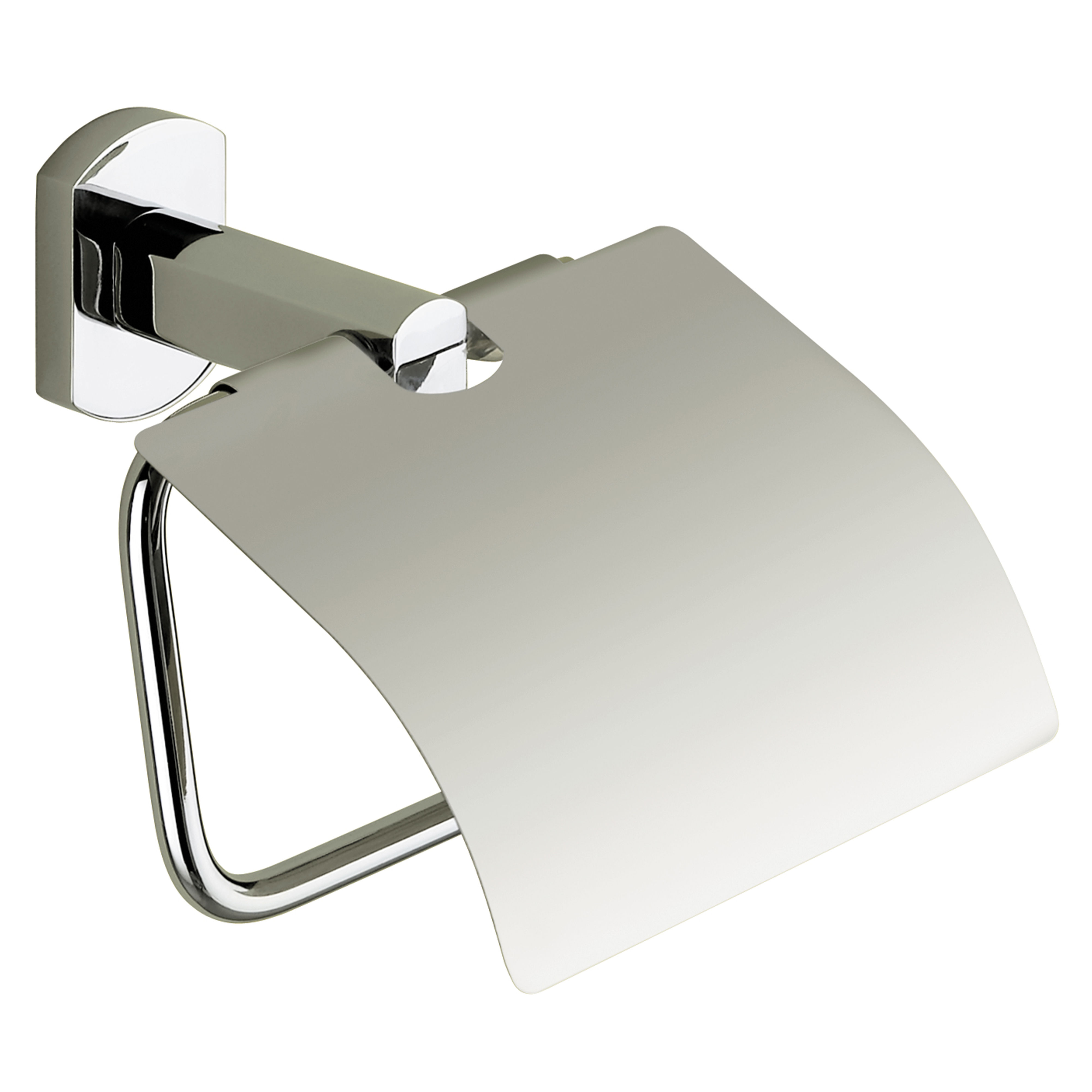 Origins Living Edera Plus Toilet Roll Holder with Flap Chrome - EP25-13