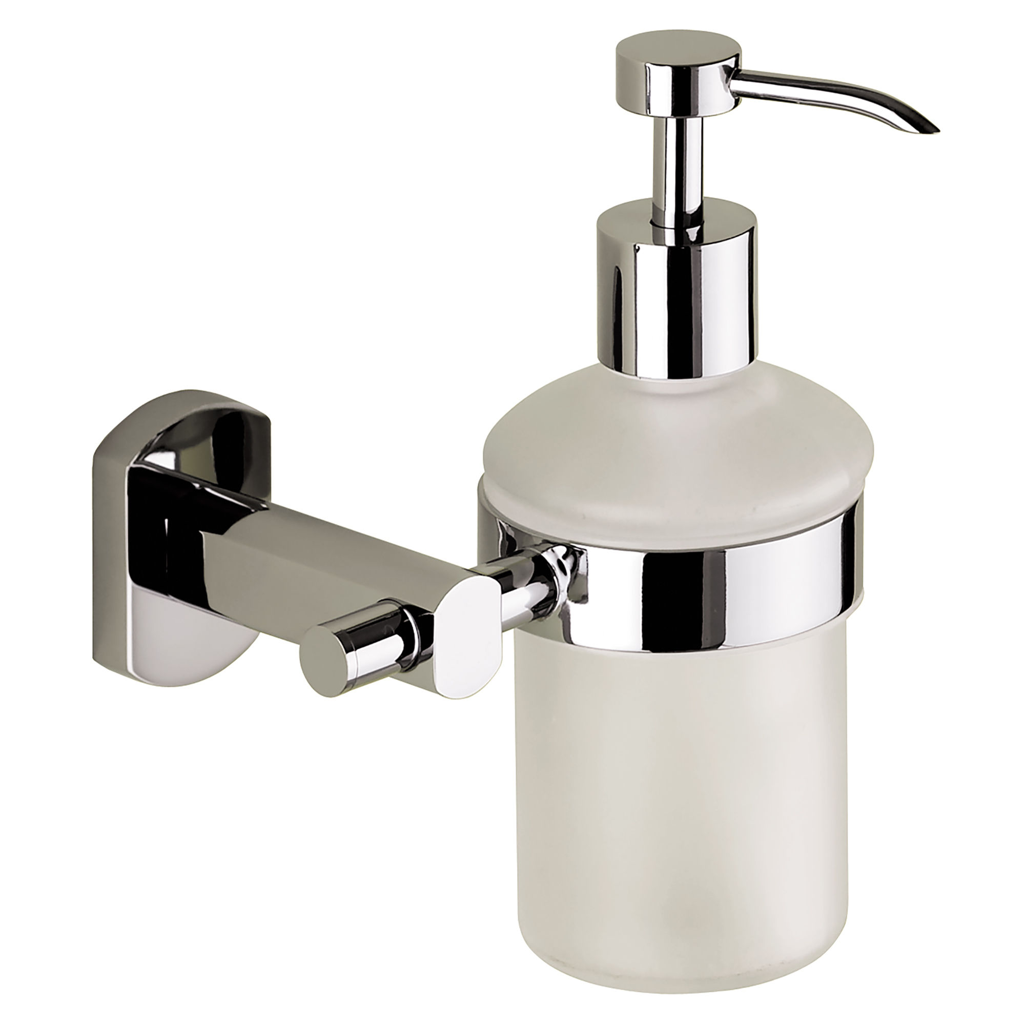 Origins Living Edera Plus Glass Soap Dispenser Chrome - EP81-13