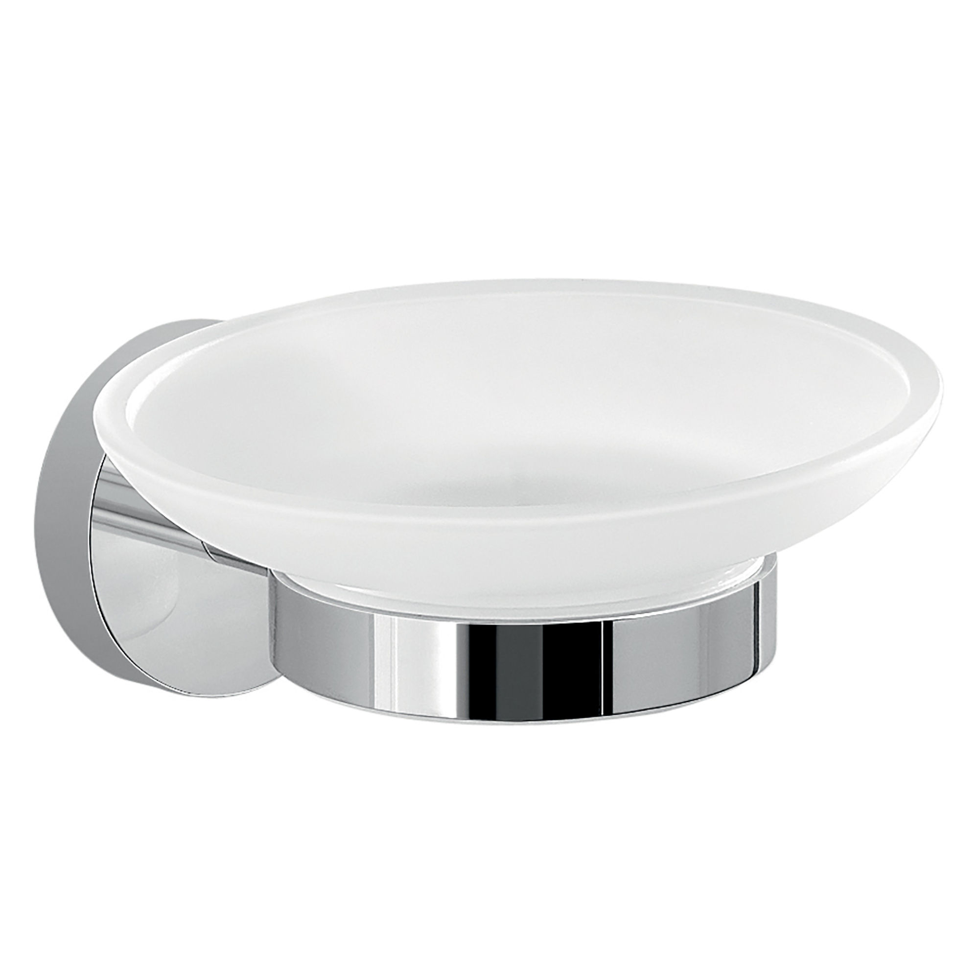 Origins Living Eros Glass Soap Dish Chrome - 2311-13