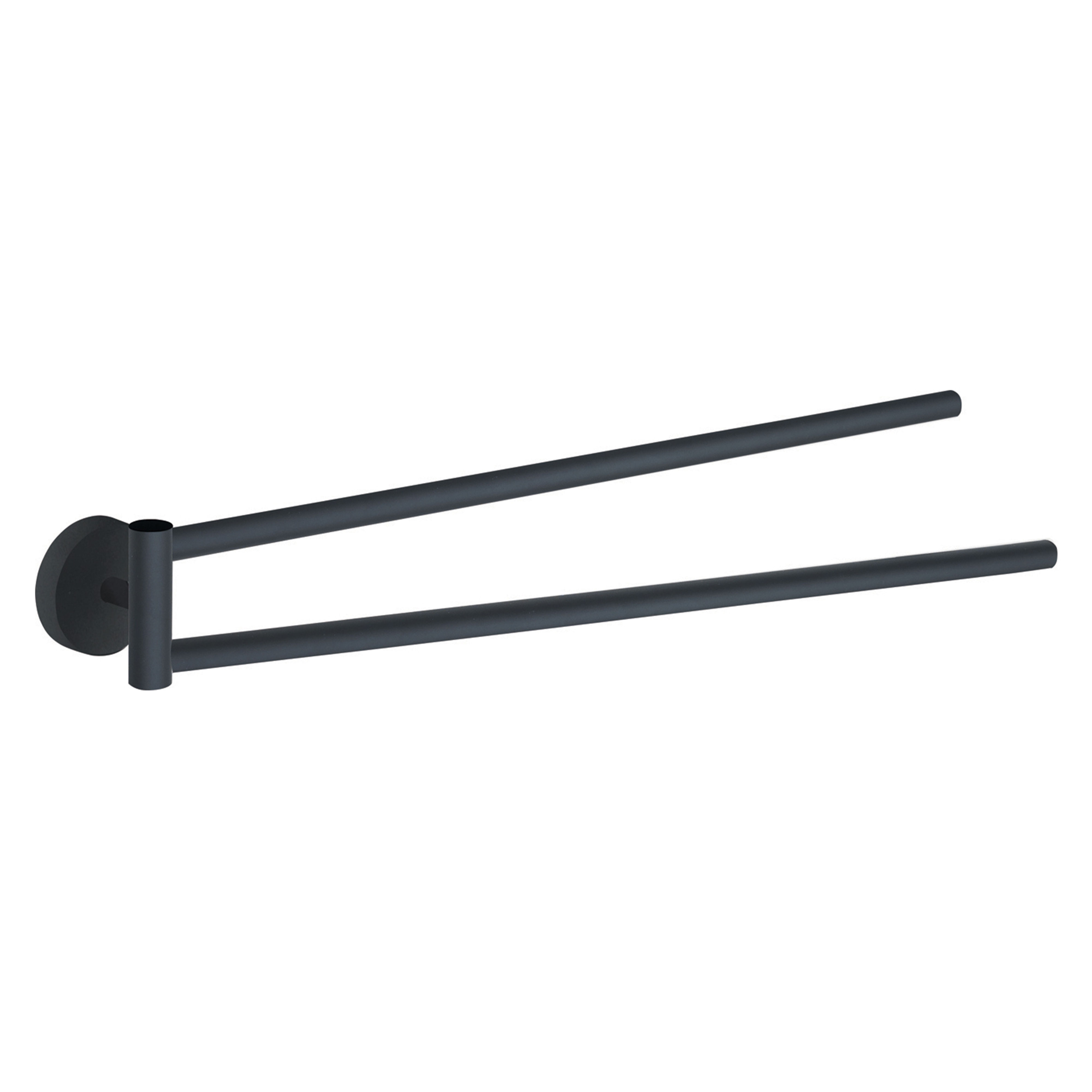 Origins Living Eros Double Swing Towel Rail Black - 2323-14