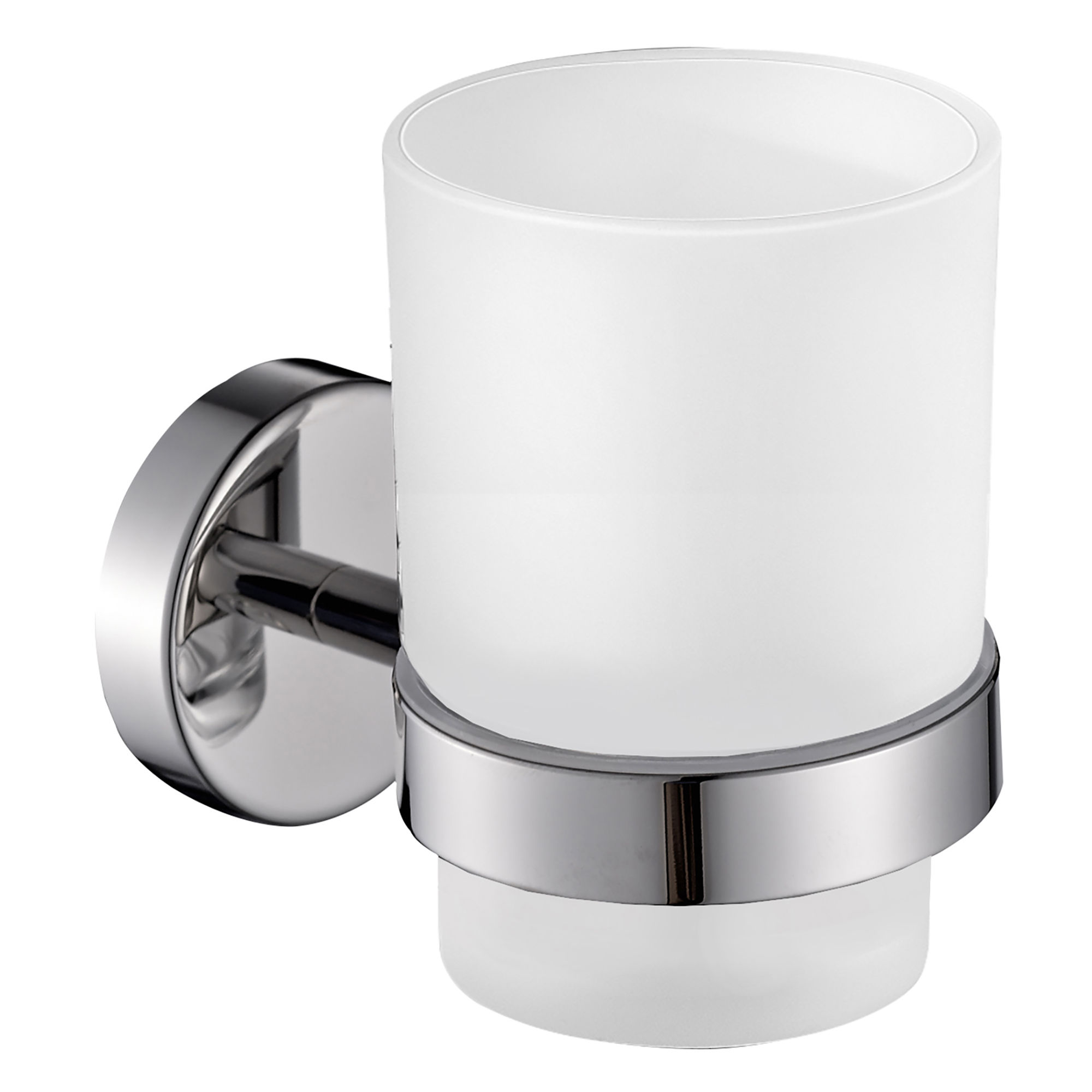 Origins Living G Pro Glass Tumbler and Holder Chrome - 5010-13