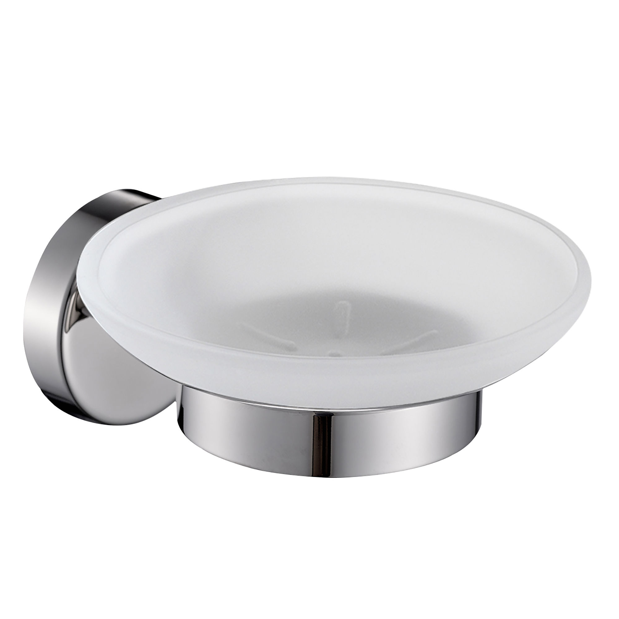 Origins Living G Pro Glass Soap Dish Chrome - 5011-13