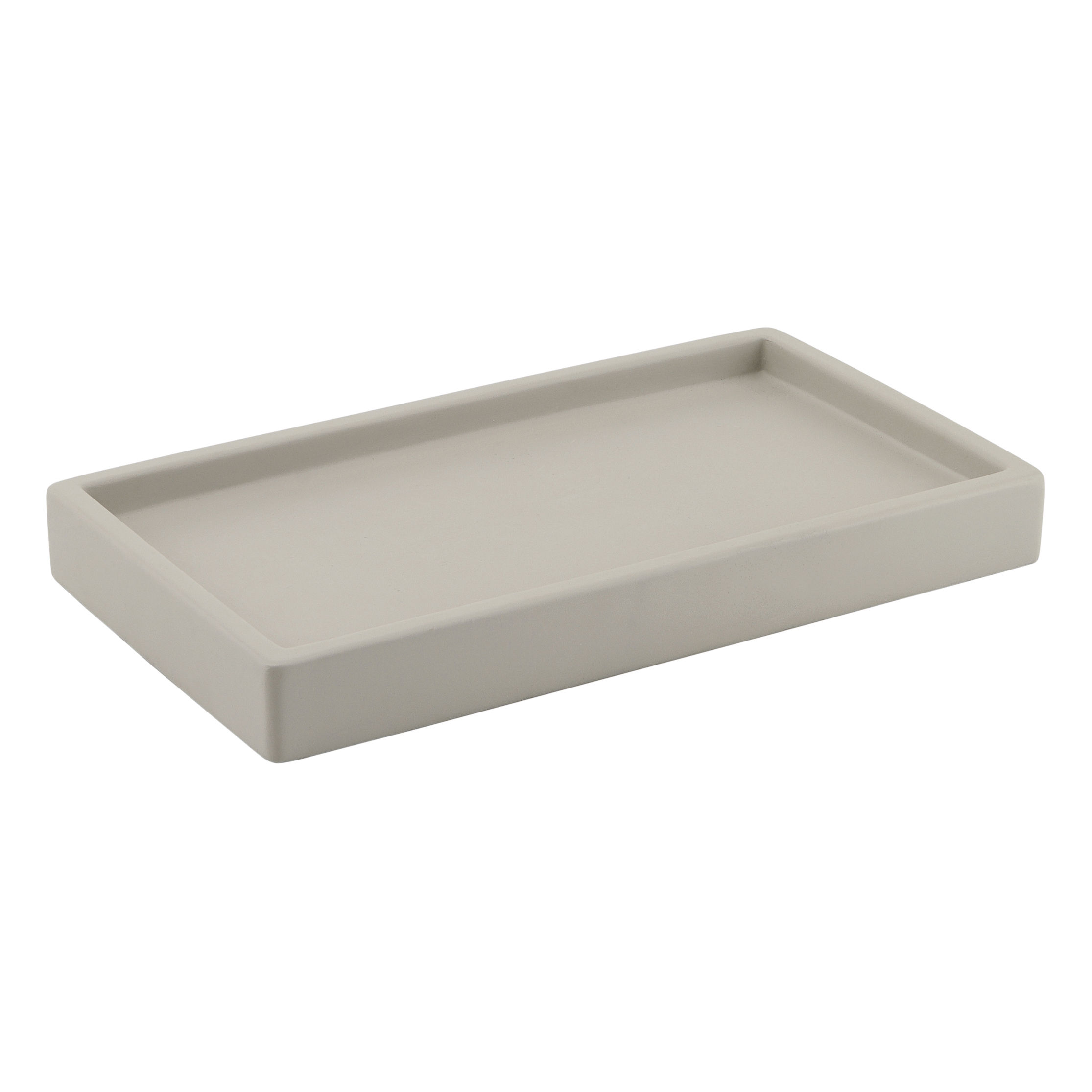 Origins Living Giunone Bathroom Accessory Tray Warm Grey - 4106-08