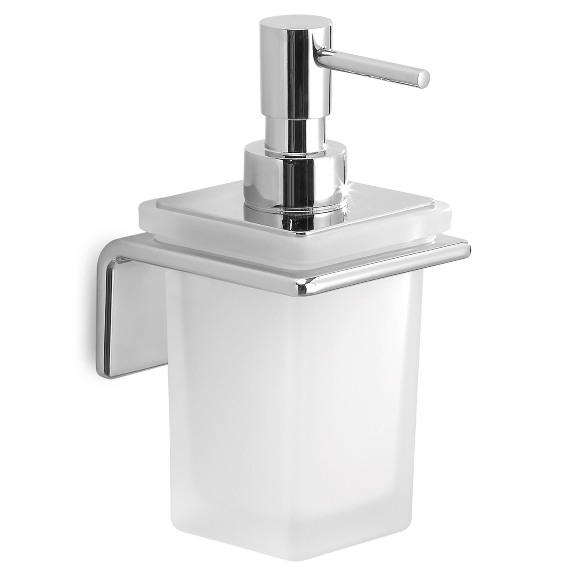 Origins Living Il Giglio Glass Soap Dispenser Chrome - A981-13