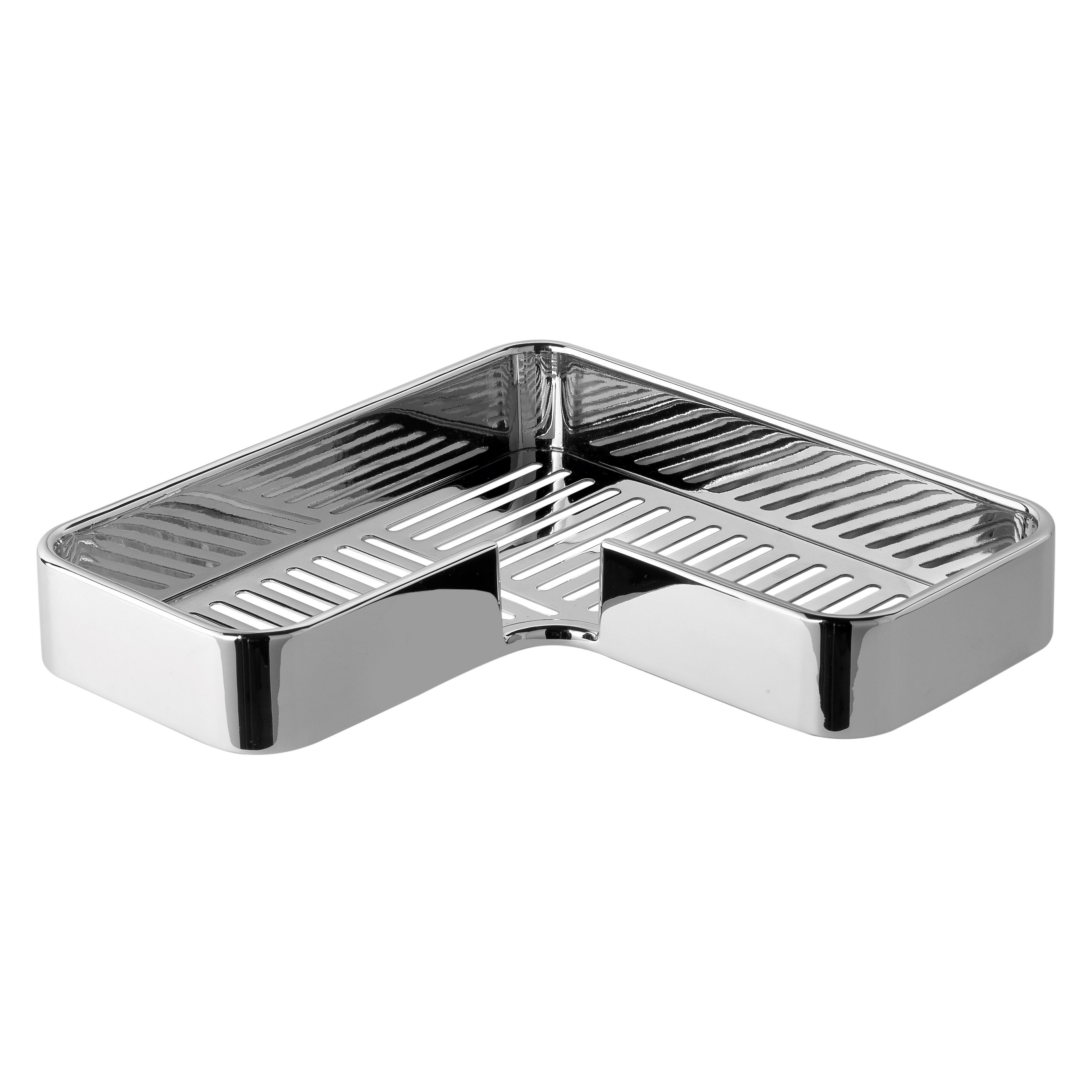 Origins Living Il Giglio Twin Corner Shower Basket Chrome - A983-13