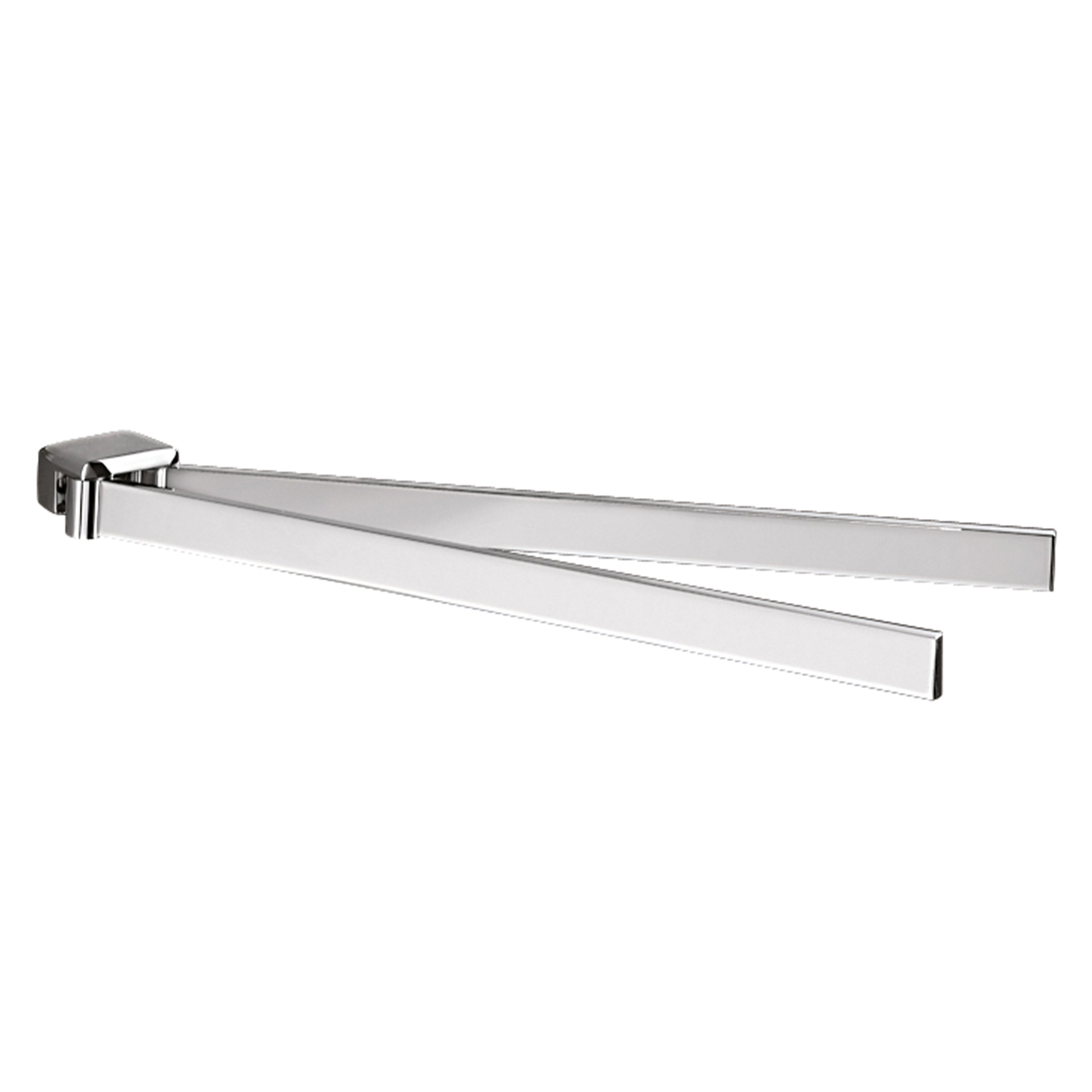 Origins Living Lounge Double Swing Towel Rail Chrome - 5423-13