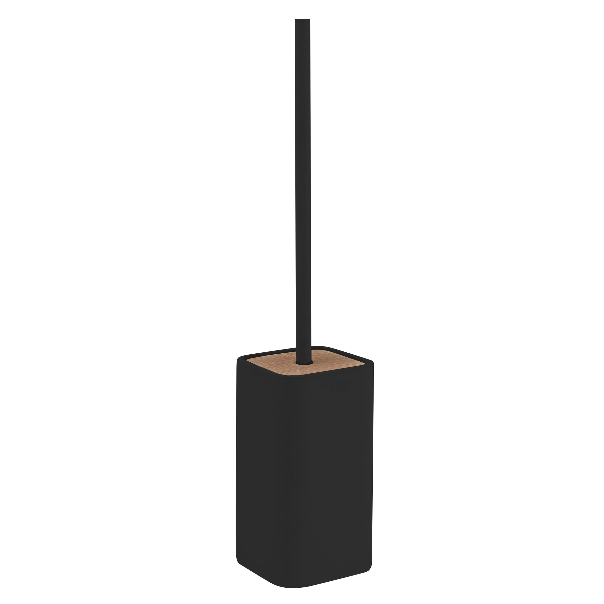 Origins Living Ninfea Toilet Brush Black/Bamboo - 1333-14