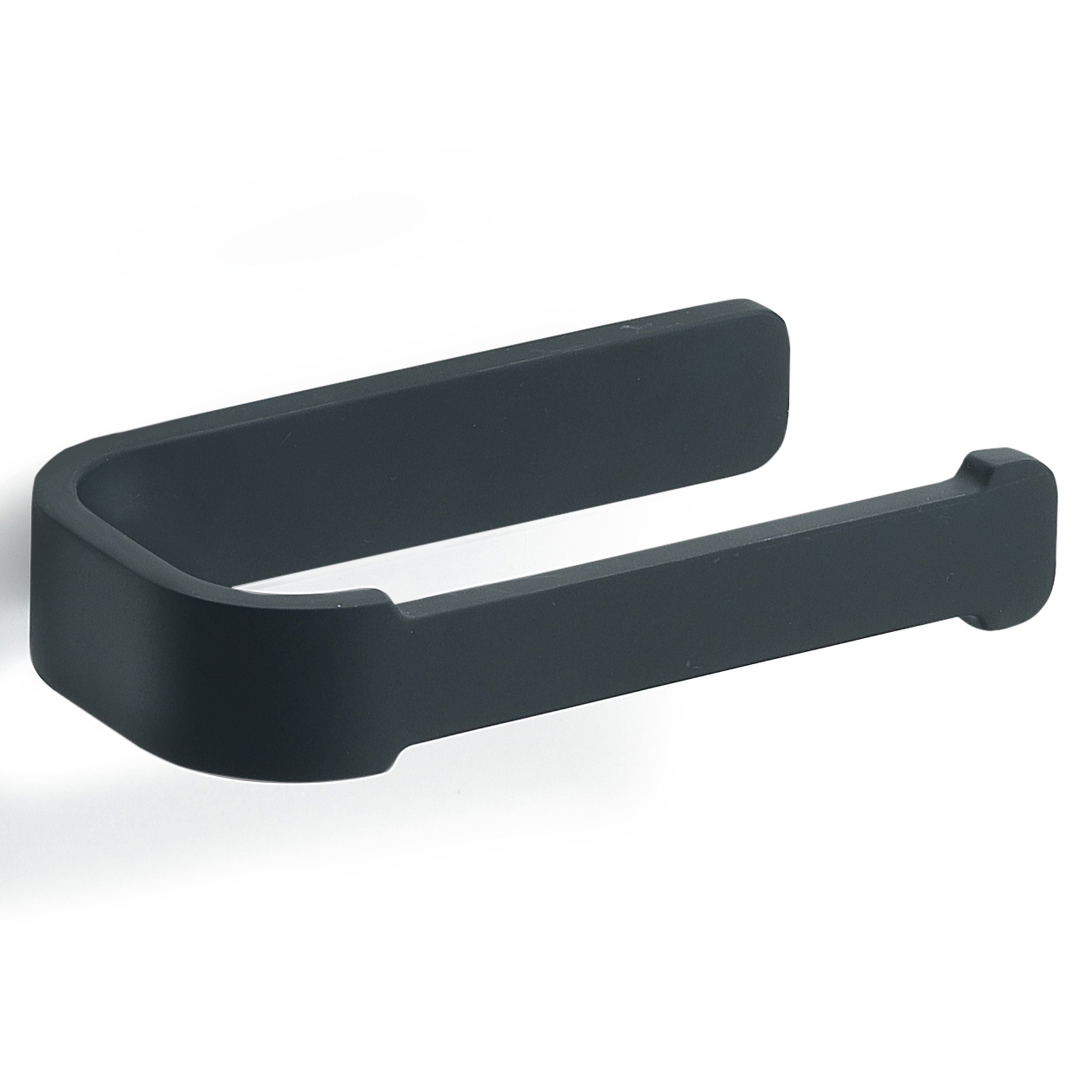 Origins Living Outline Open Toilet Roll Holder Black - 3224-14