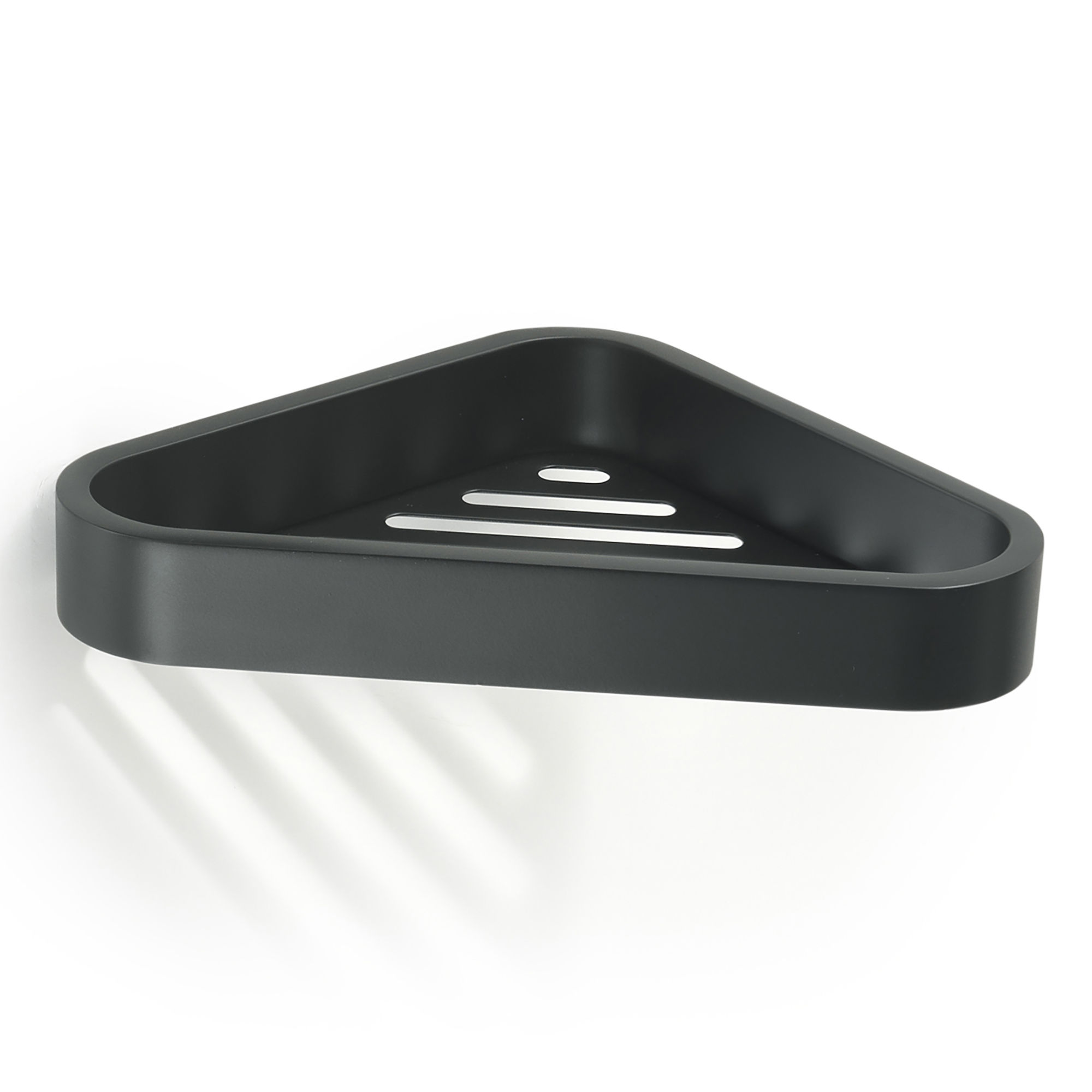 Origins Living Outline Corner Shower Basket Black - 3283-14