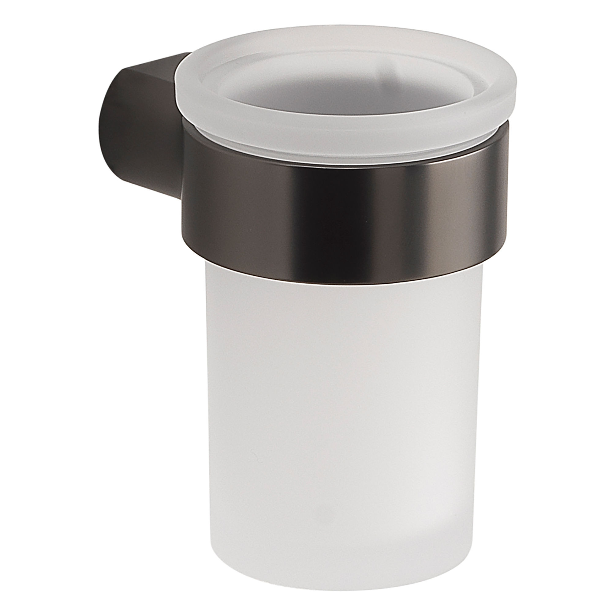Origins Living Pirenei Glass Tumbler and Holder Gunmetal - PI10-81