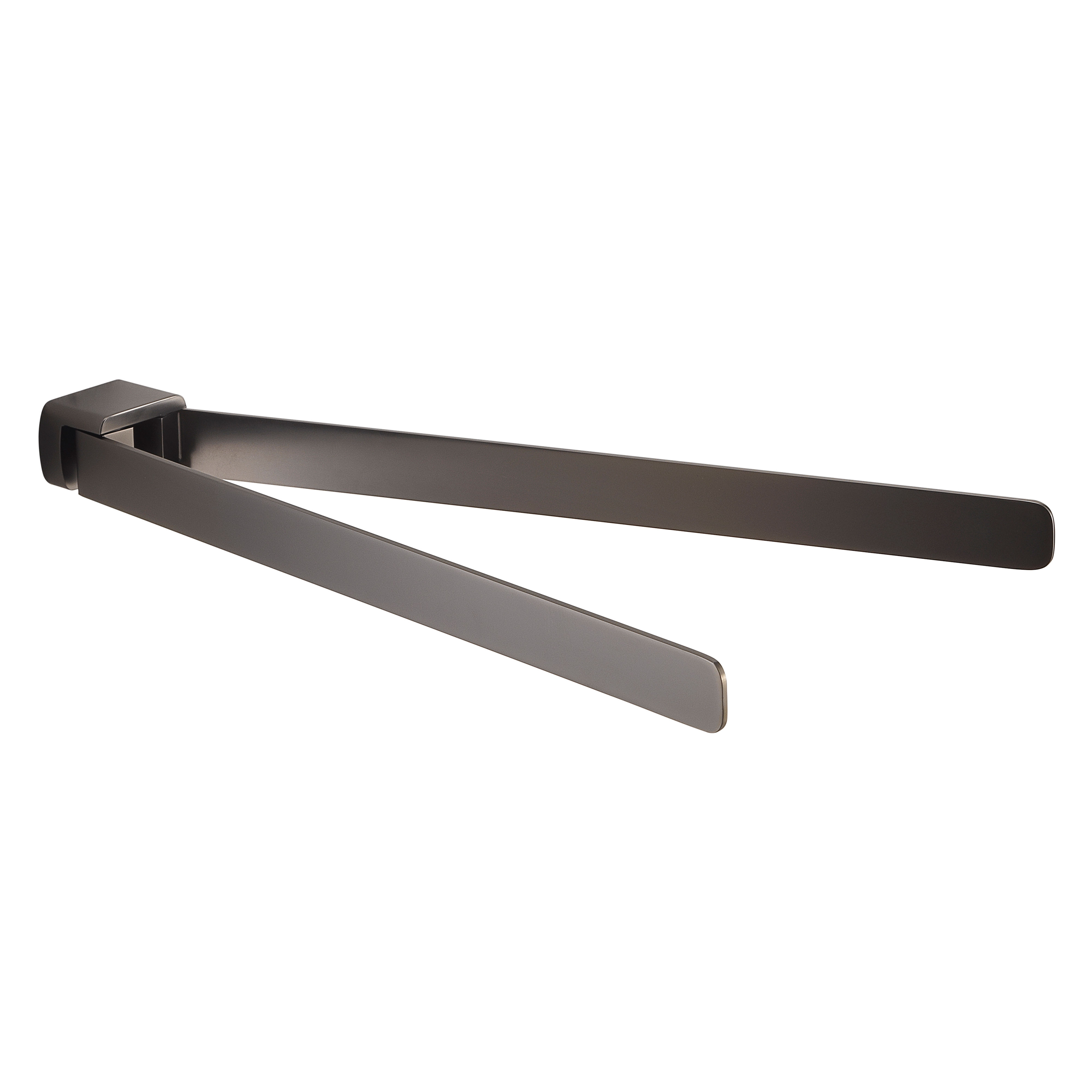 Origins Living Pirenei Double Swing Towel Rail Gunmetal - PI23-81