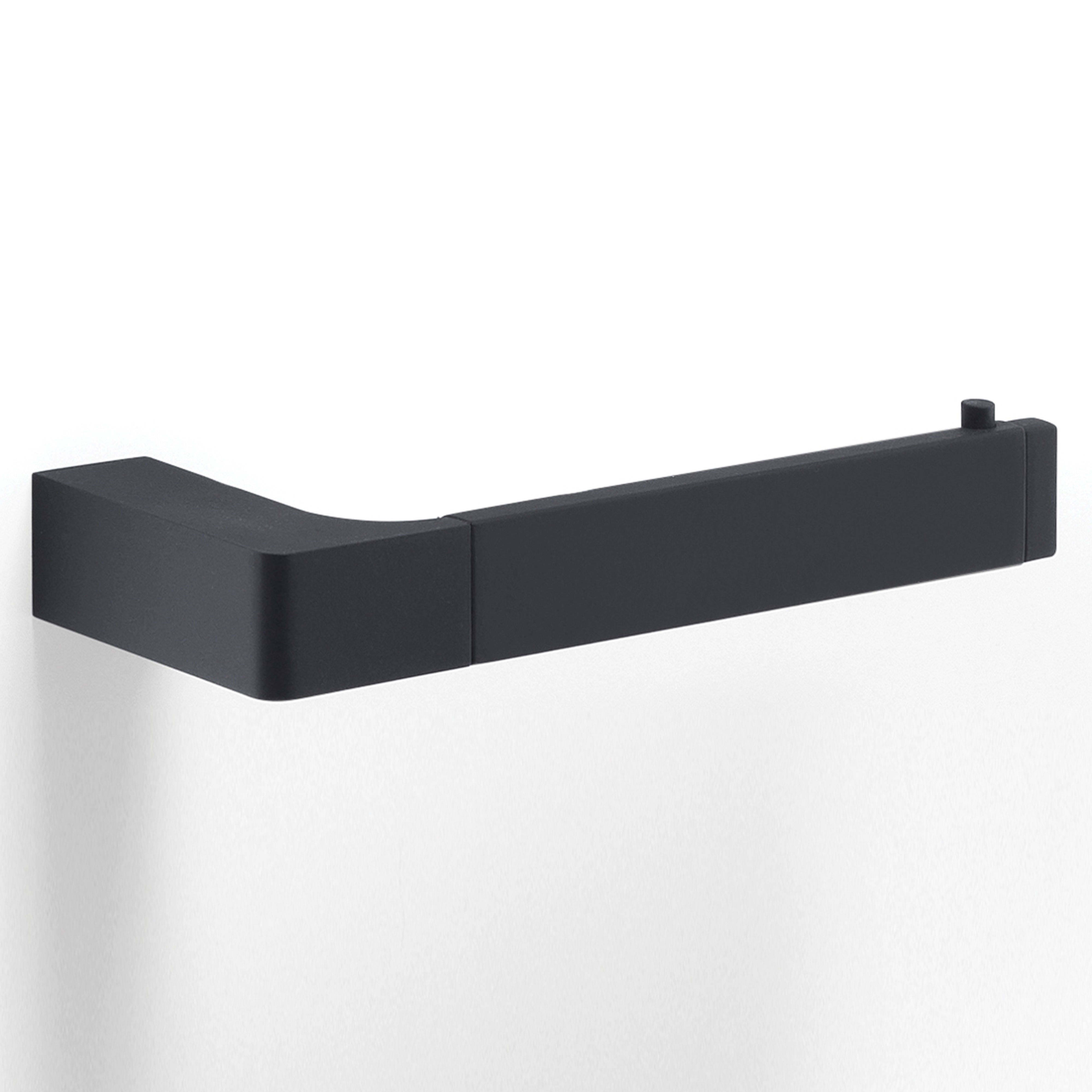 Origins Living Pirenei Open Toilet Roll Holder Black - PI24-14