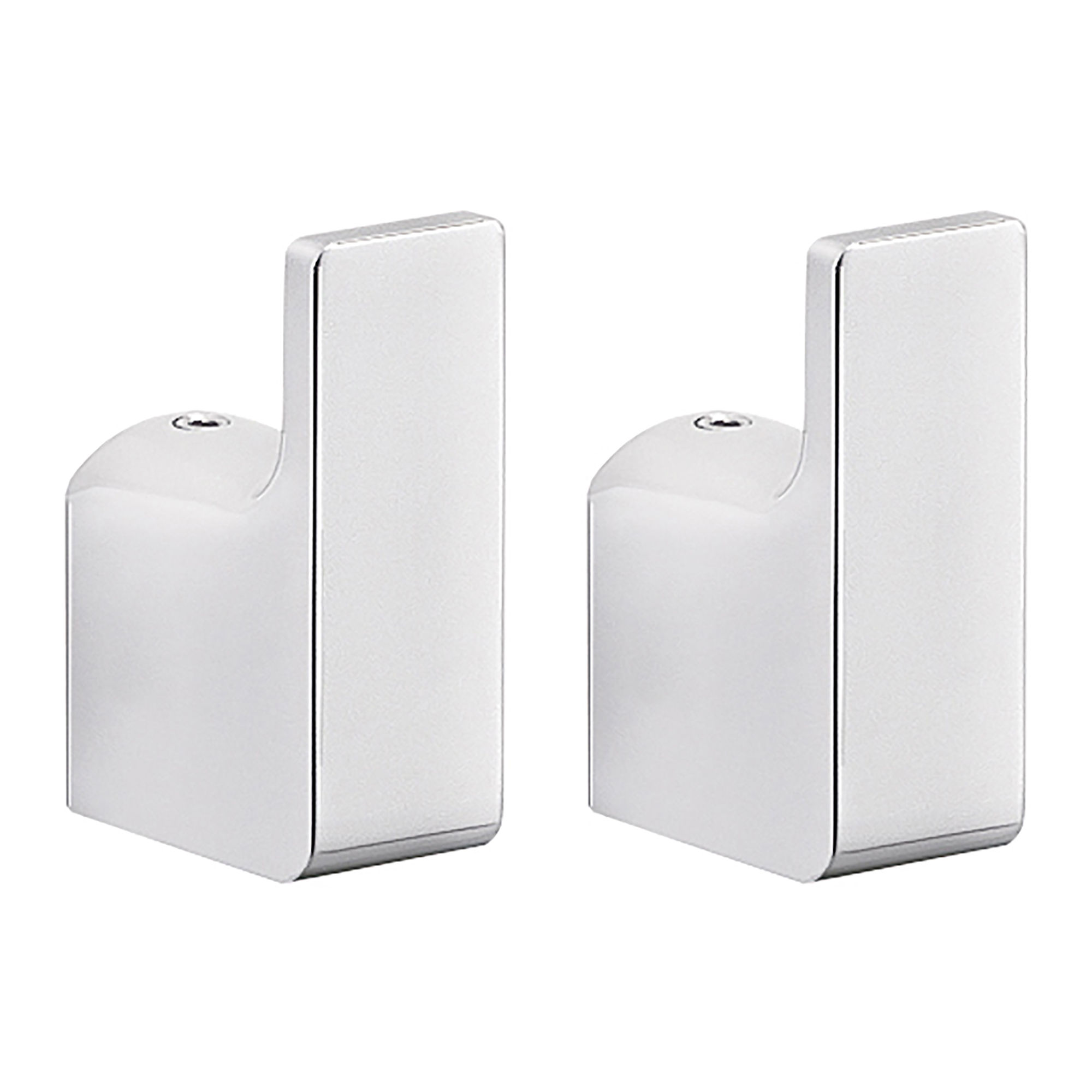 Origins Living Pirenei Bathroom Hooks (Pair) Chrome - PI27-13