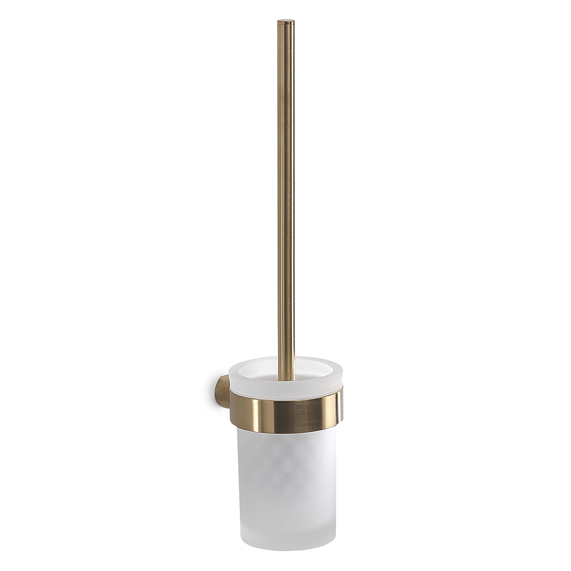 Origins Living Pirenei Toilet Brush Brushed Gold - PI33/03-88