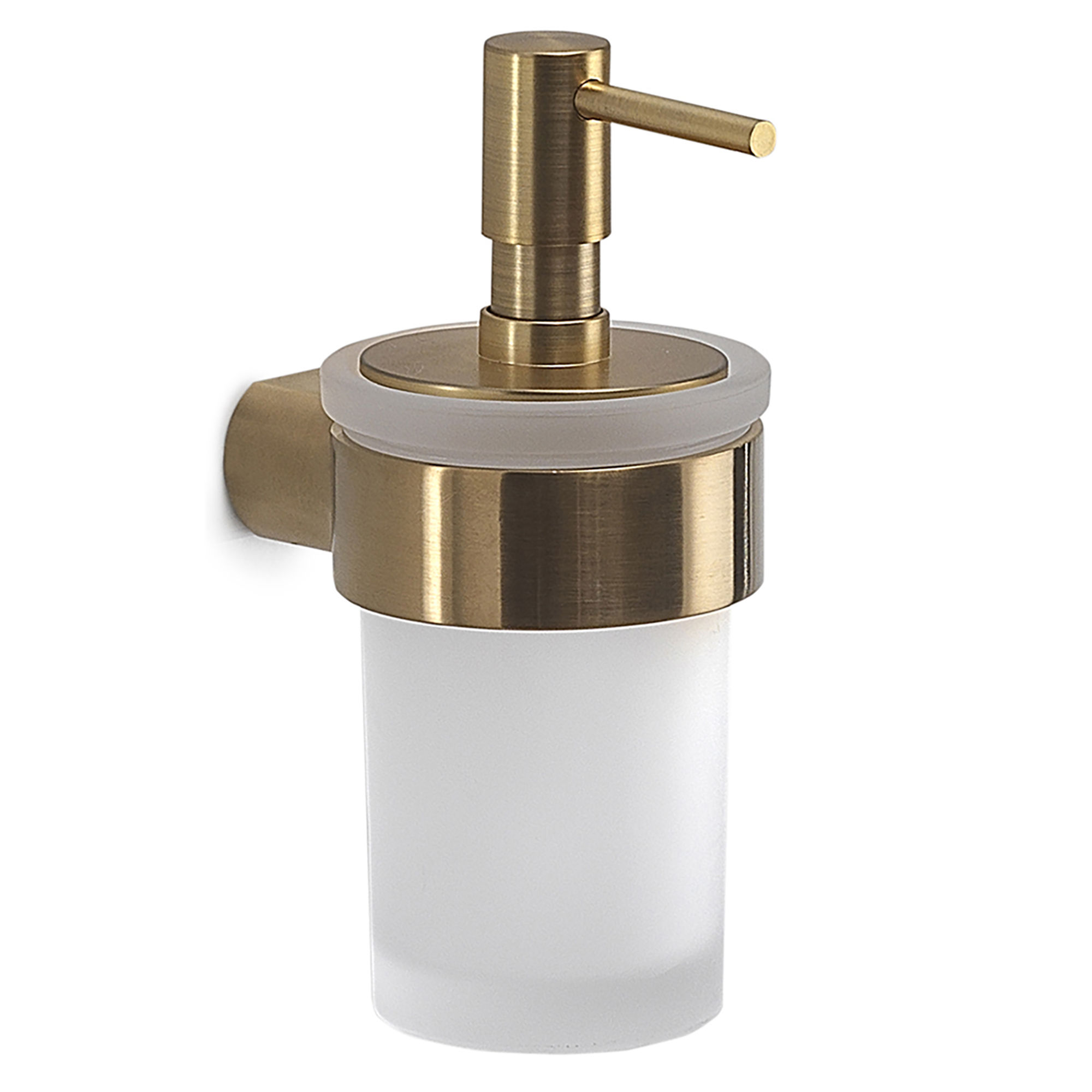 Origins Living Pirenei Glass Soap Dispenser Brushed Gold - PI81-88