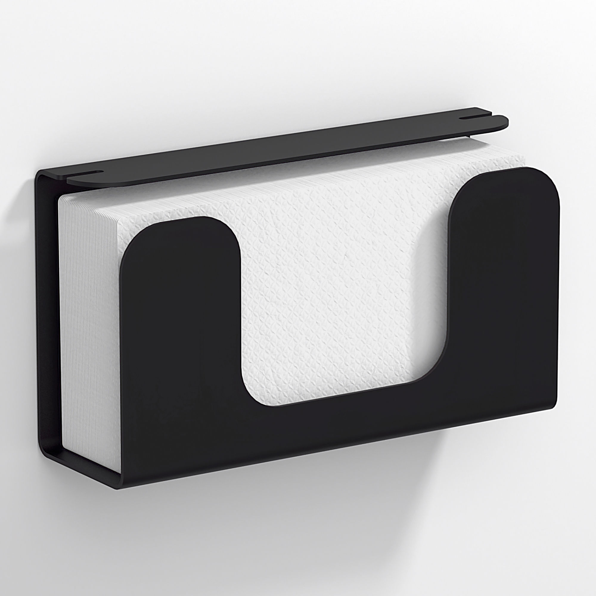 Origins Living Quick Tissue Box/Towel Holder Black - 185412