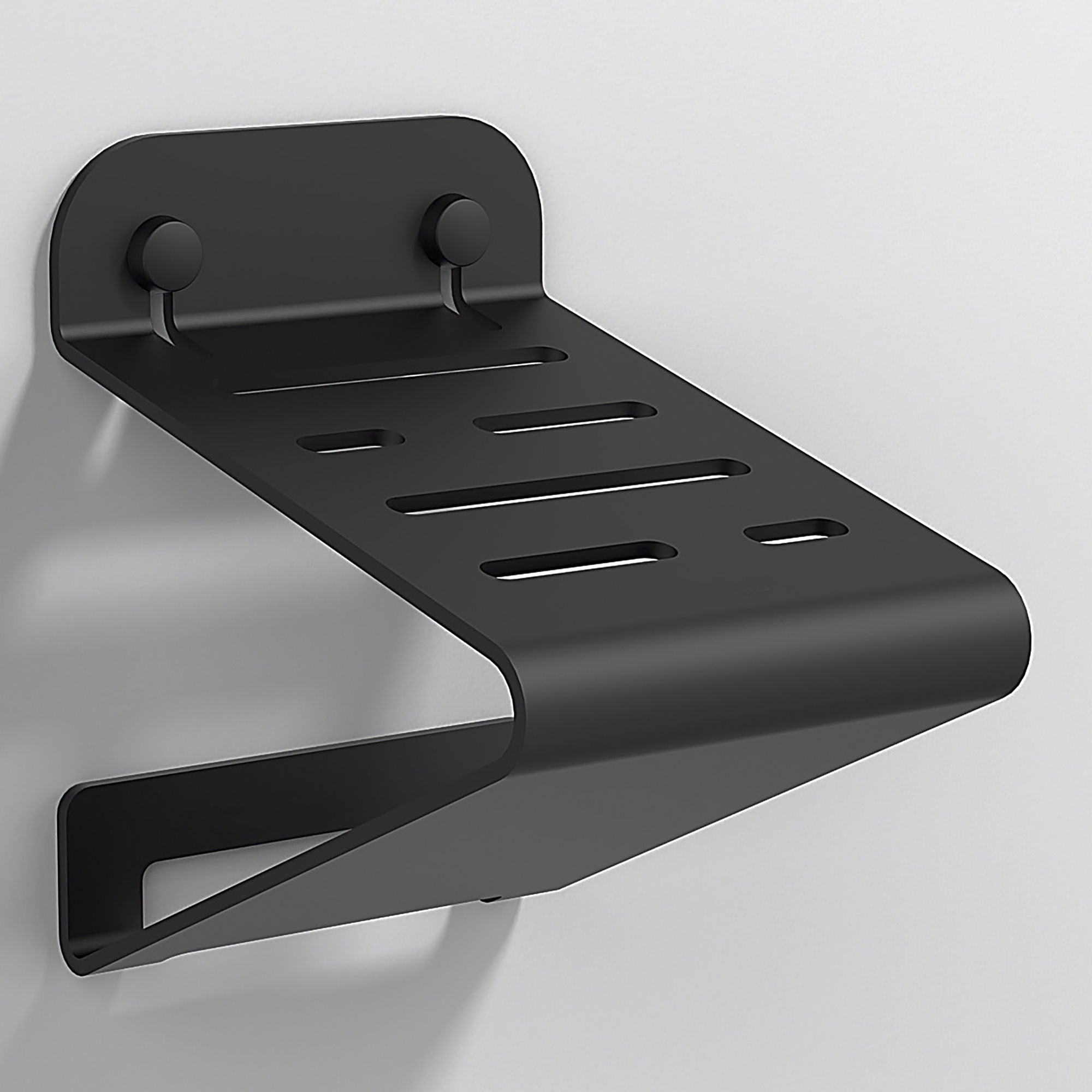 Origins Living Quick Shower Foot Rest Black - 185481
