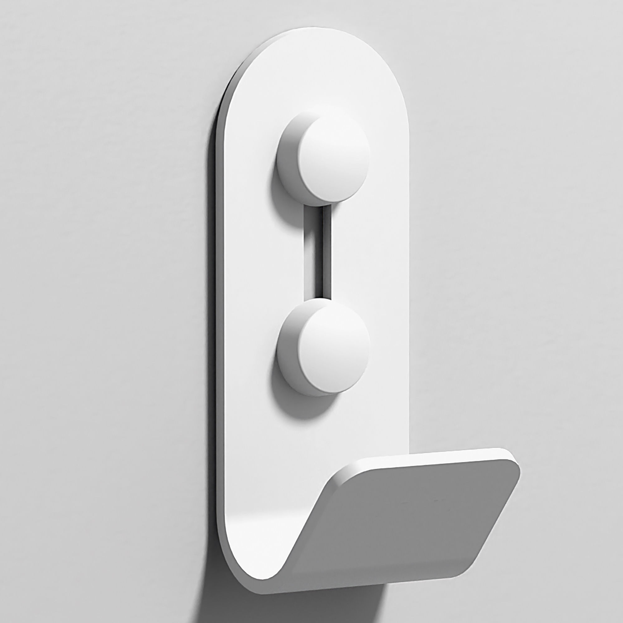 Origins Living Quick Bathroom Hook White - 188864
