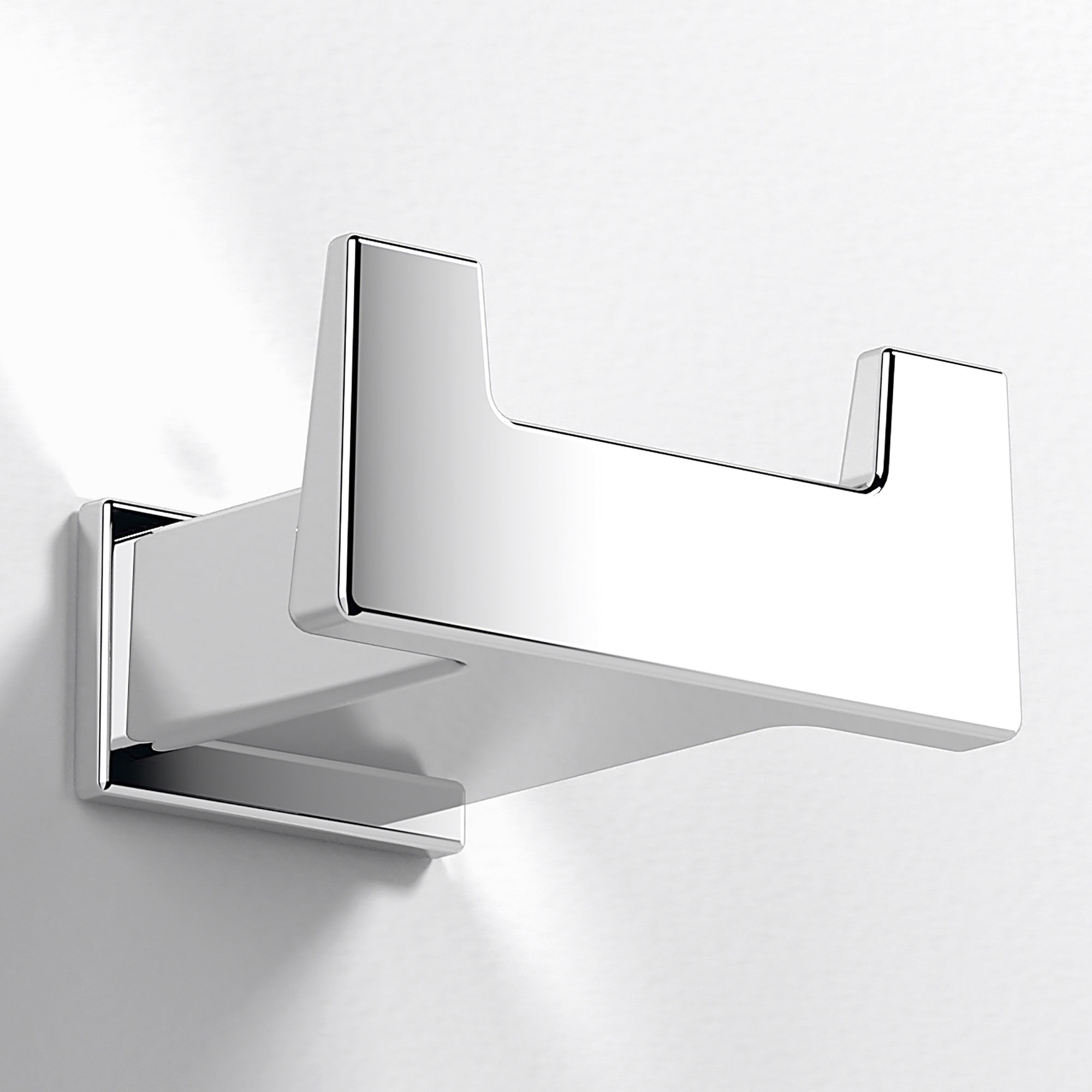 Origins Living S Cube Double Bathroom Robe Hook Chrome - 166817