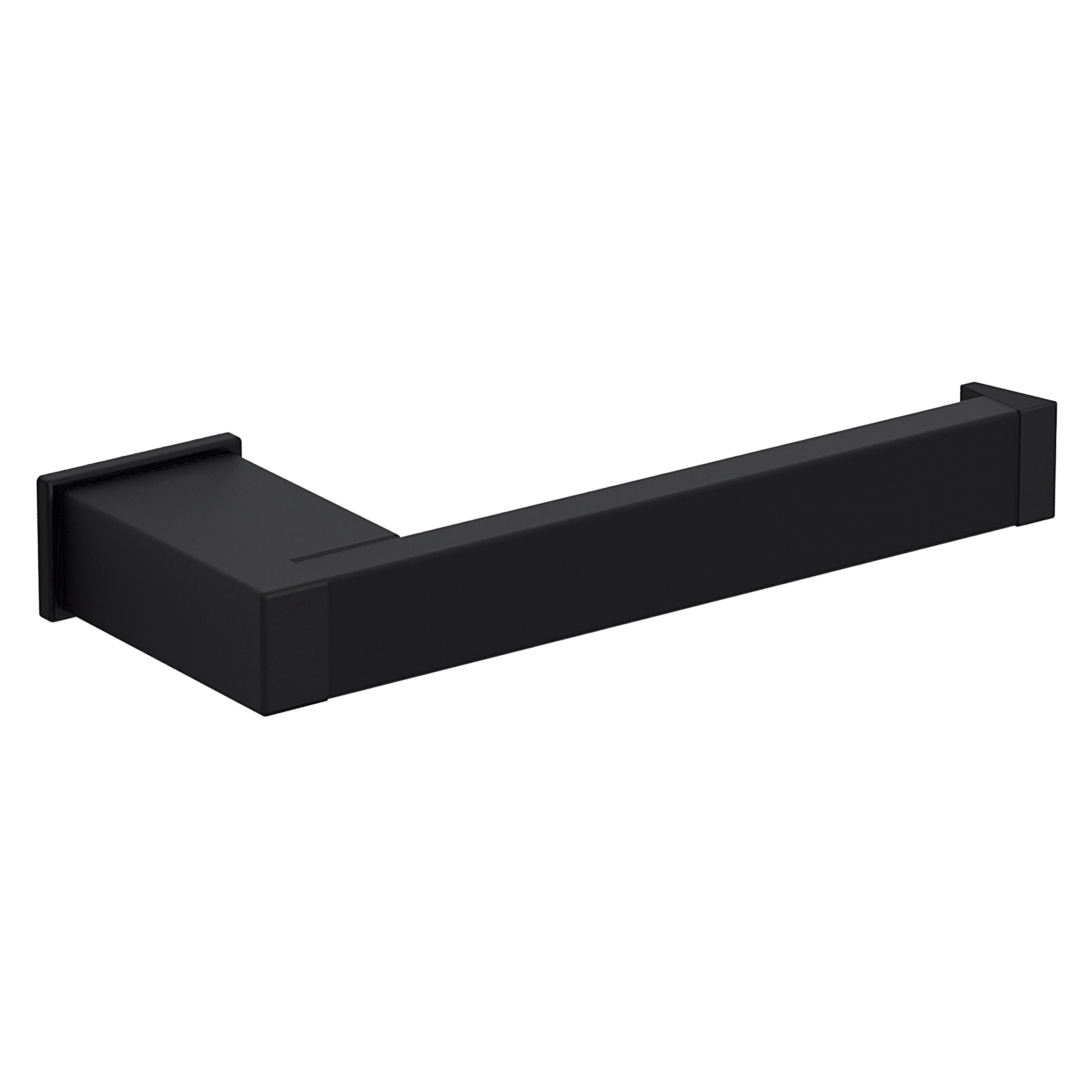 Origins Living S Cube Open Toilet Roll Holder Black - 173037