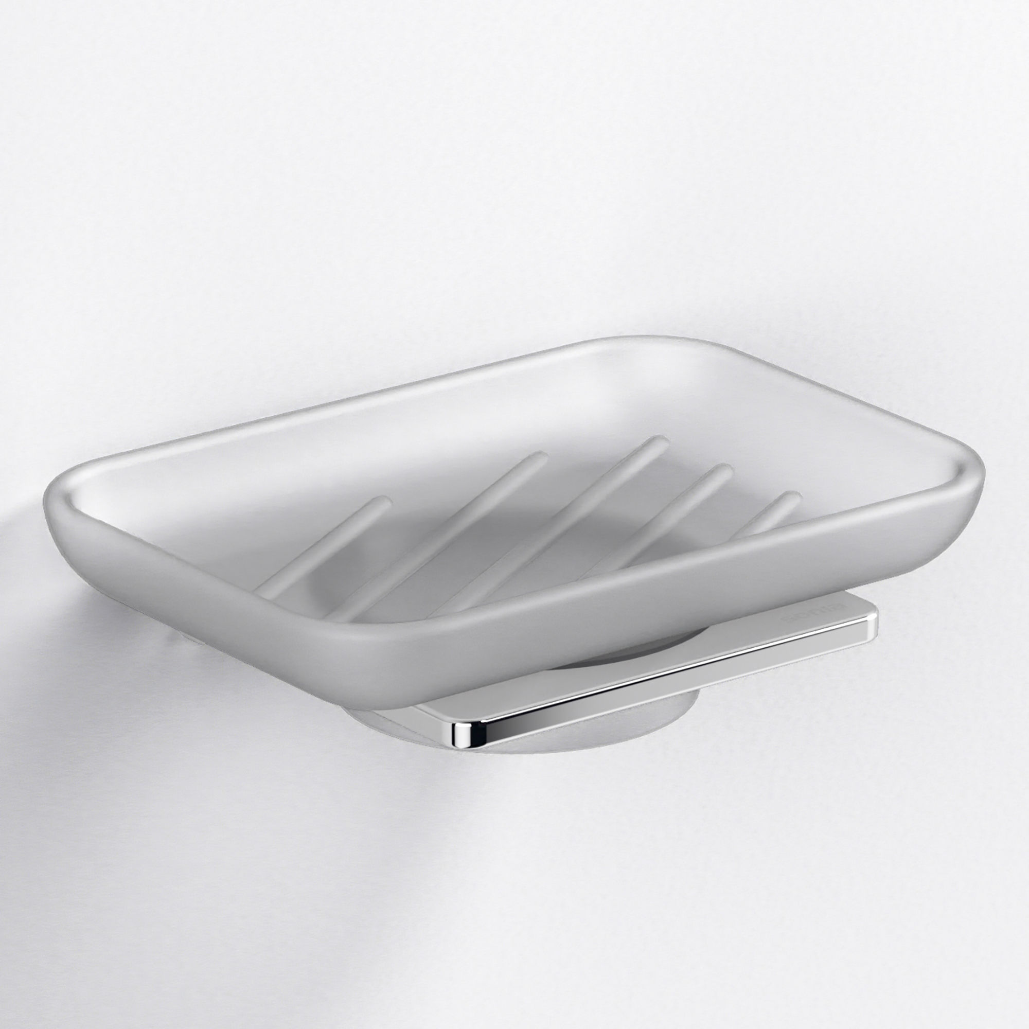 Origins Living S Cube/S6/Eletech Glass Soap Dish Chrome - 166886