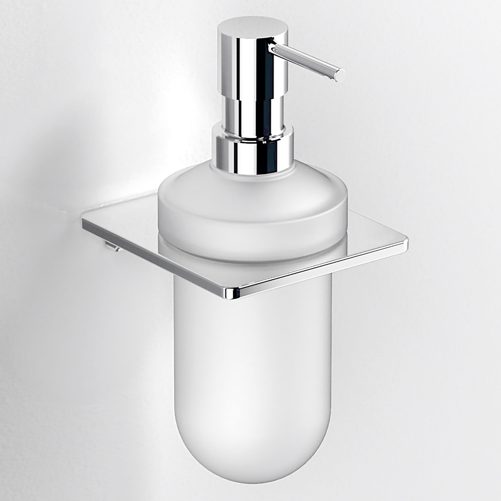 Origins Living S6 Glass Soap Dispenser Chrome - 185832