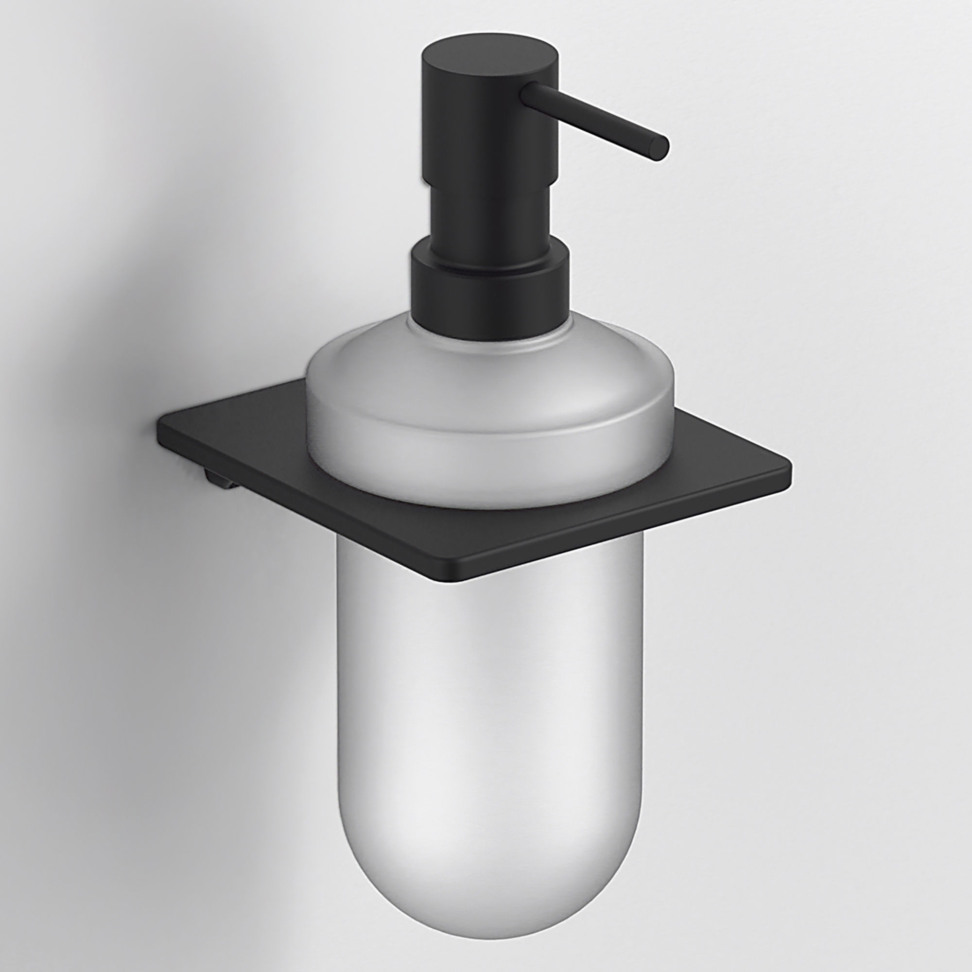 Origins Living S6 Glass Soap Dispenser Black - 185849