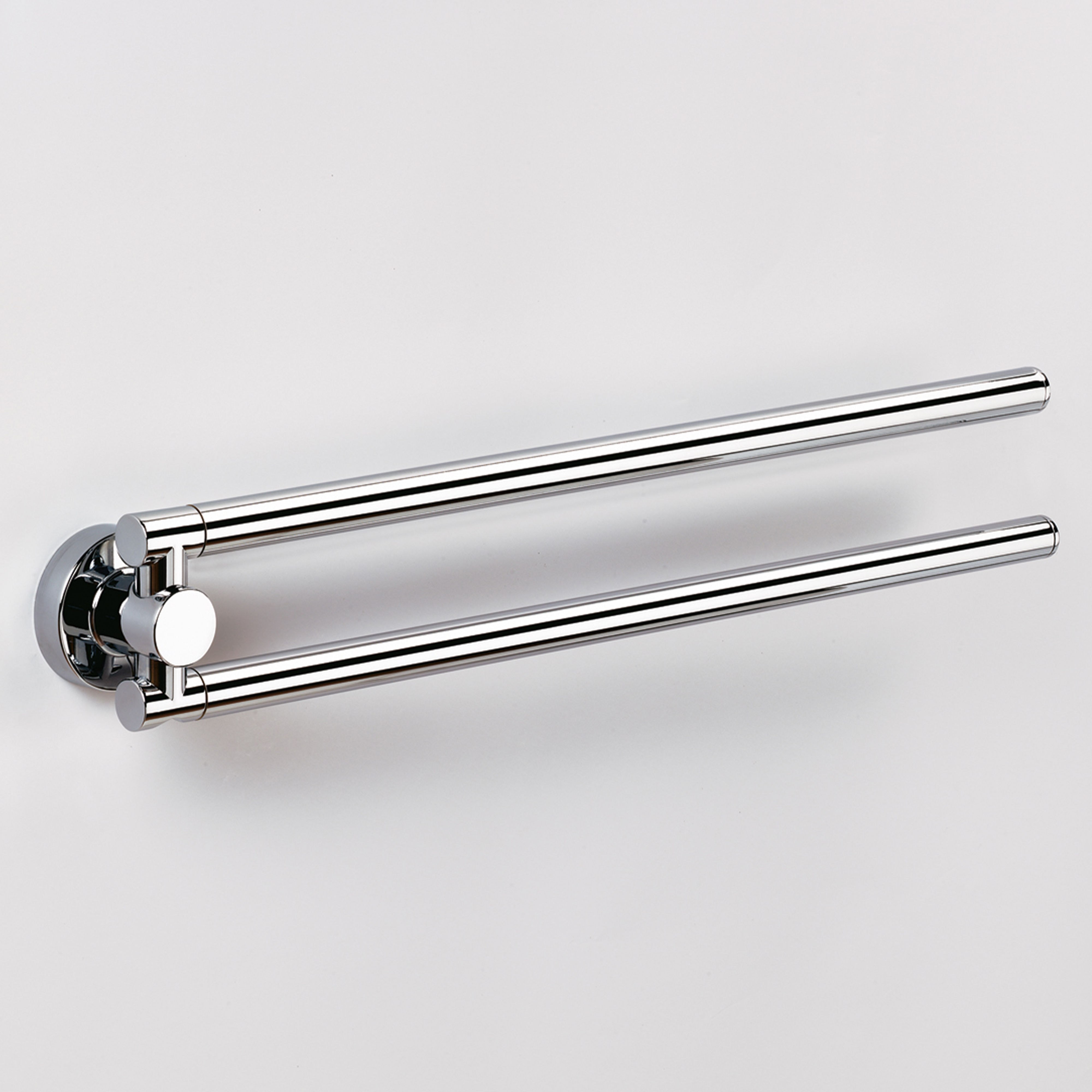 Origins Living Tecno Project Double Swing Towel Rail Chrome - 116867