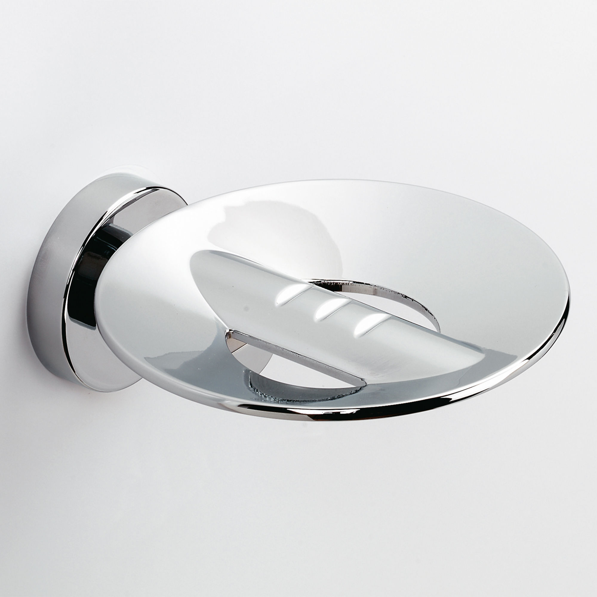 Origins Living Tecno Project Metal Soap Dish with Holes Chrome - 116959