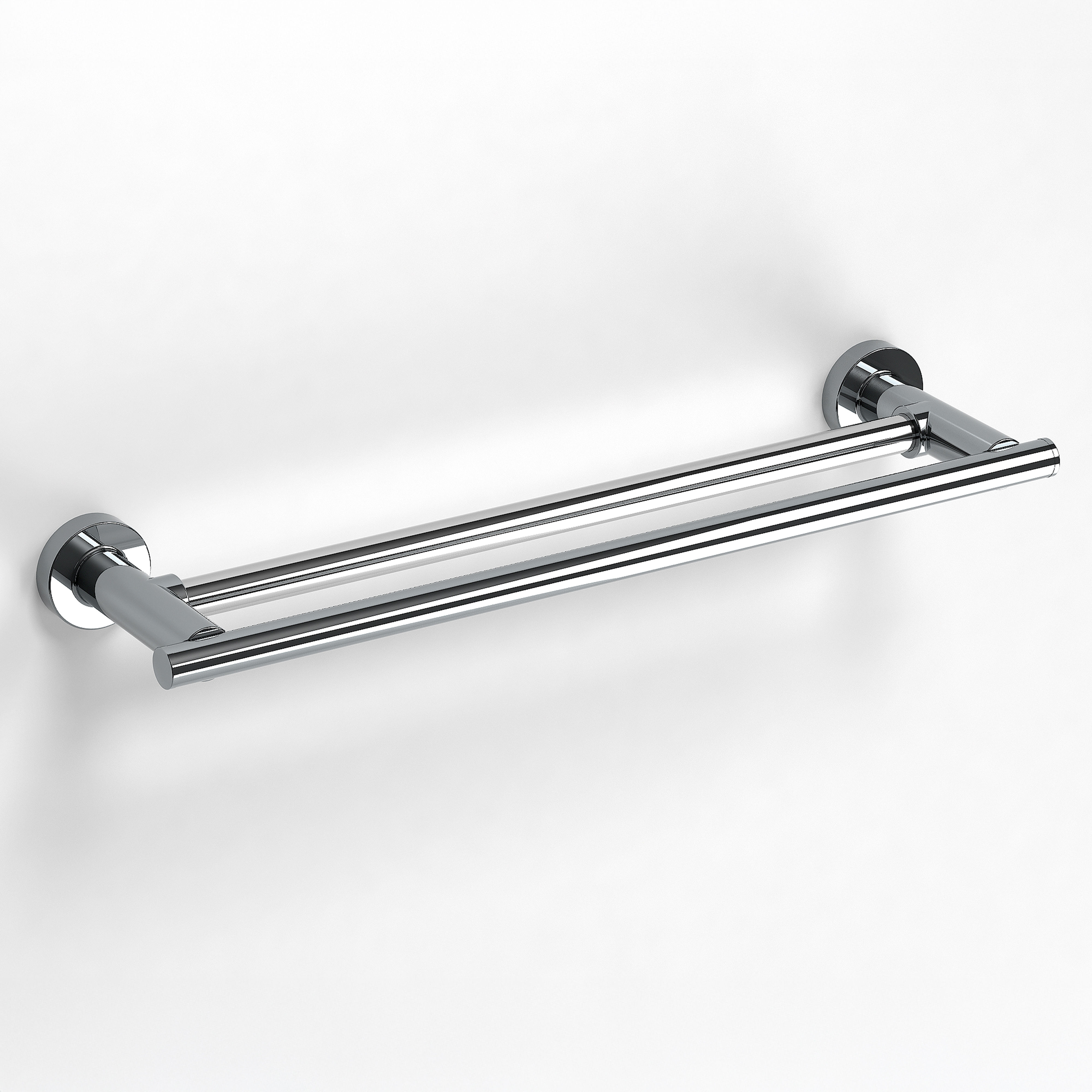 Origins Living Tecno Project Double Towel Rail Chrome