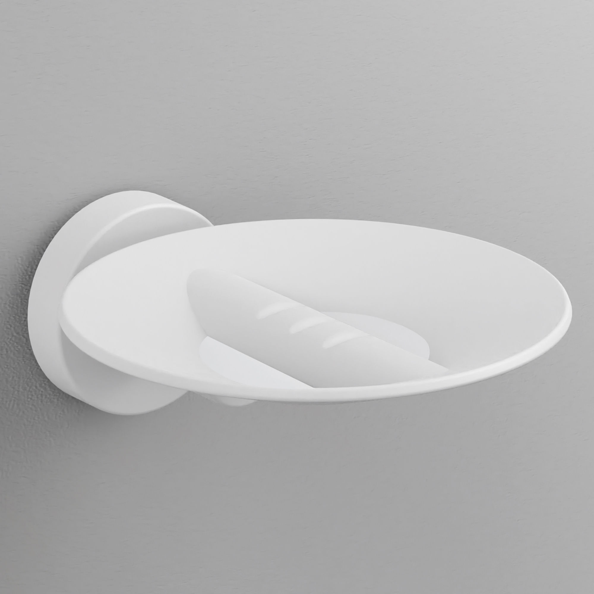 Origins Living Tecno Project Metal Soap Dish White - 166138