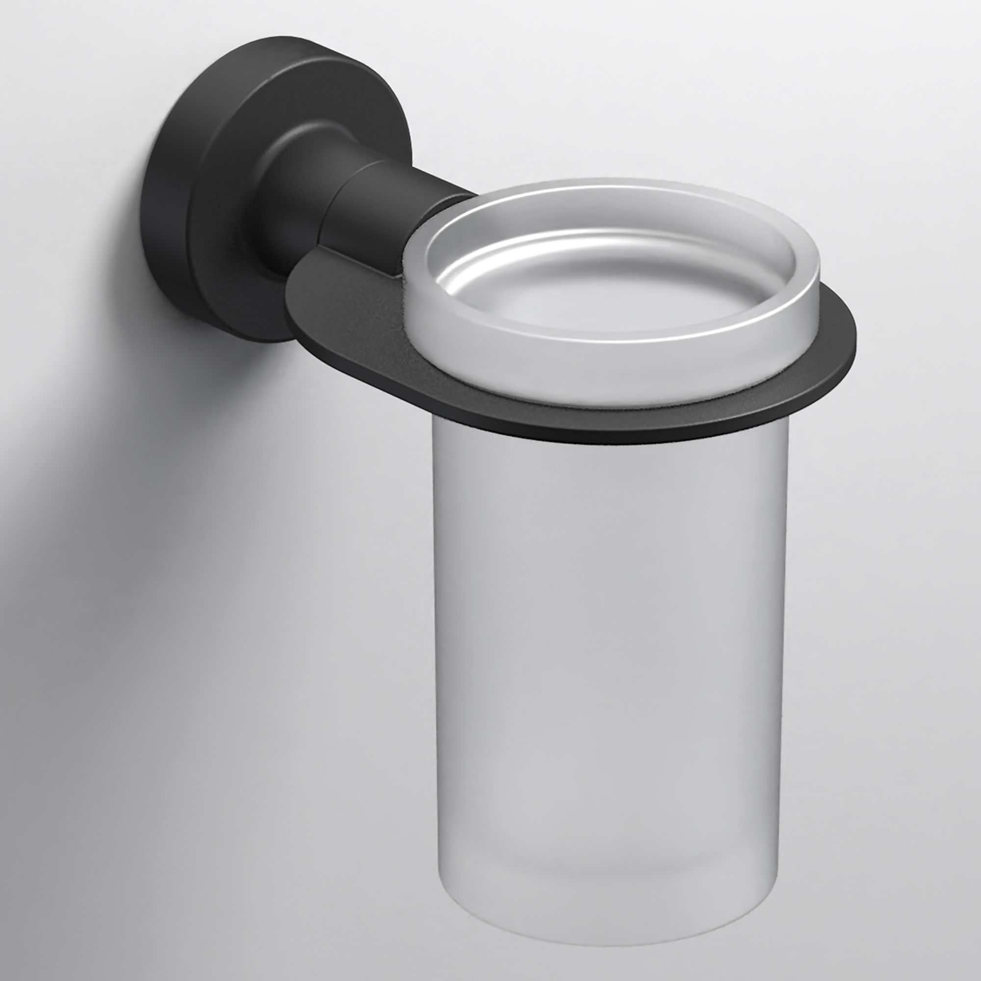 Origins Living Tecno Project Glass Tumbler and Holder Black - 166237