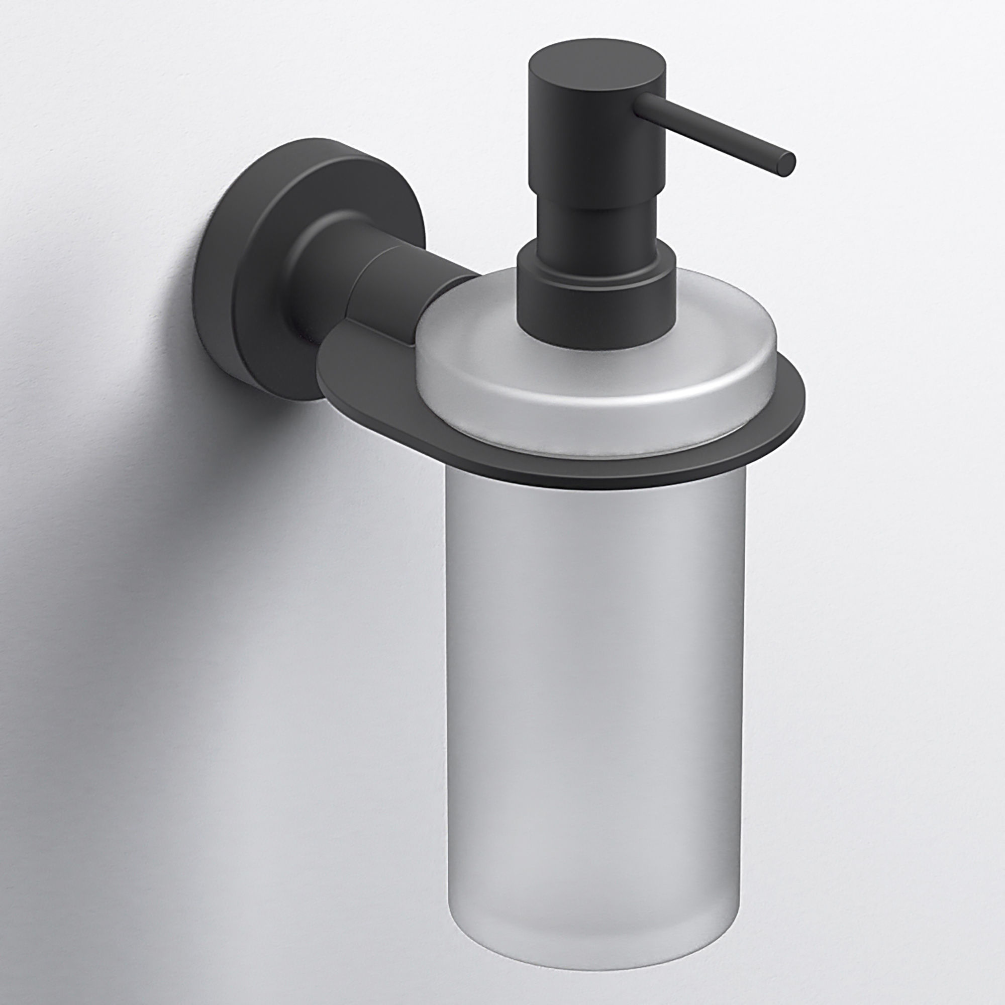 Origins Living Tecno Project Glass Soap Dispenser Black - 166244
