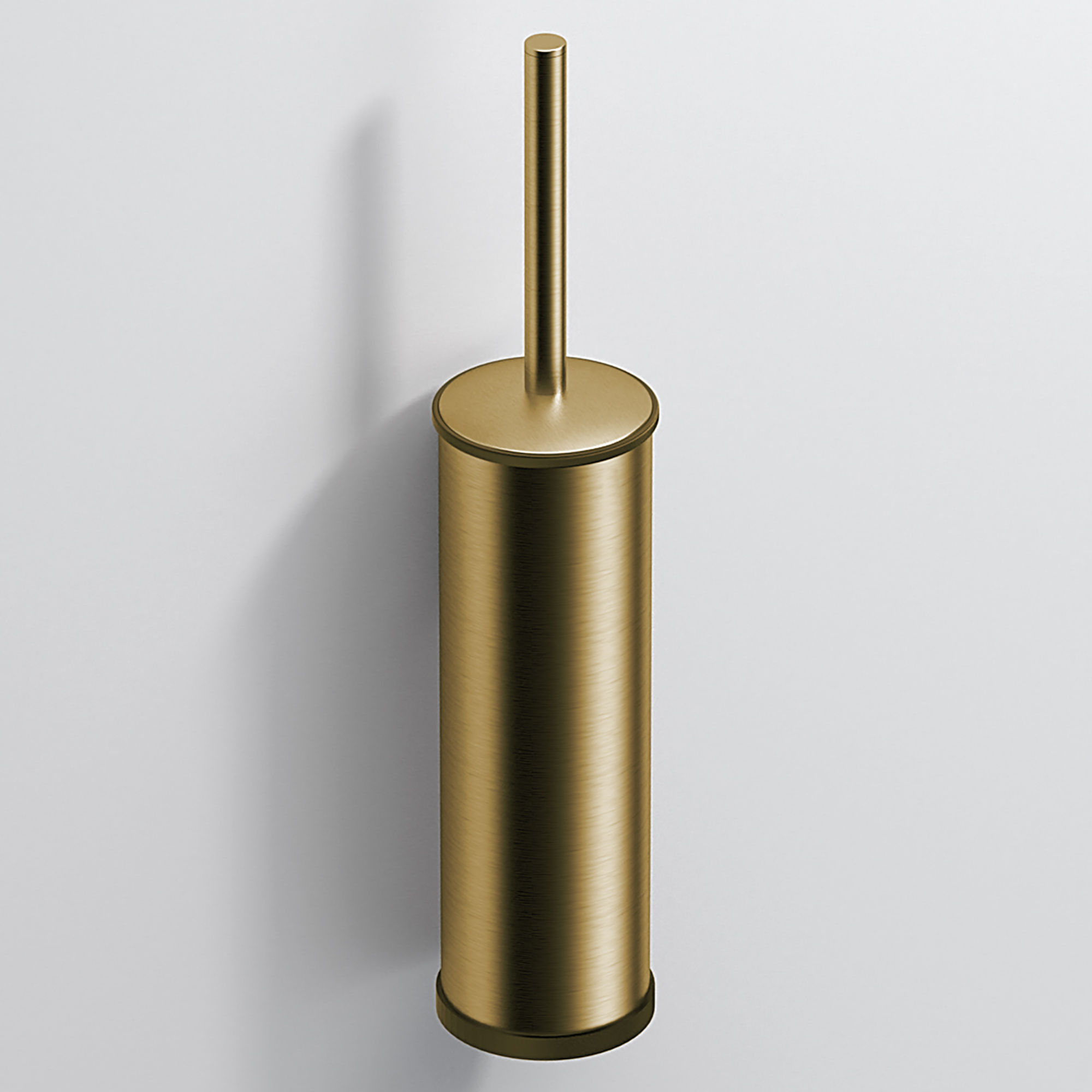Origins Living Tecno Project Metal Toilet Brush Brushed Brass - 200641