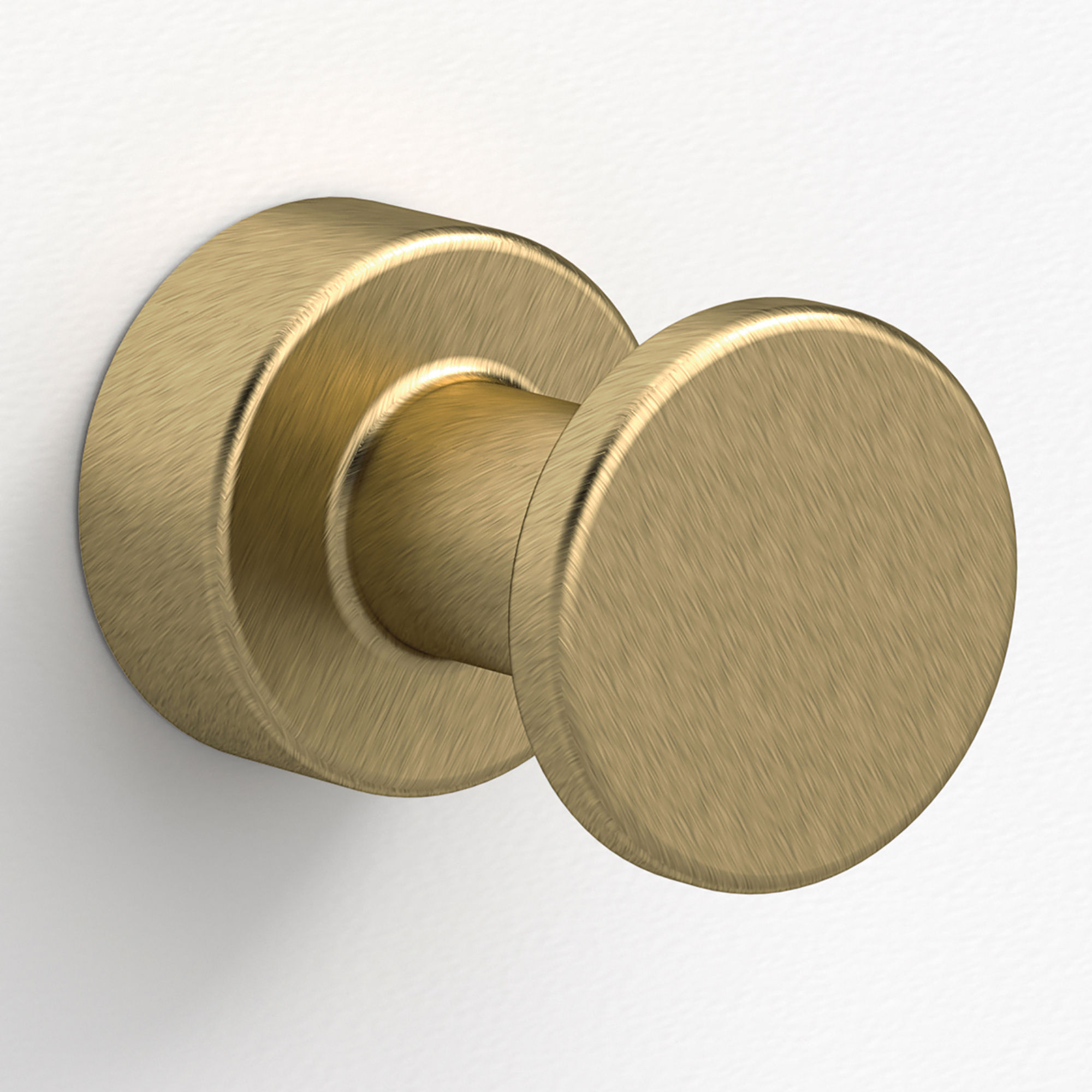 Origins Living Tecno Project Bathroom Hook Brushed Brass - 201792