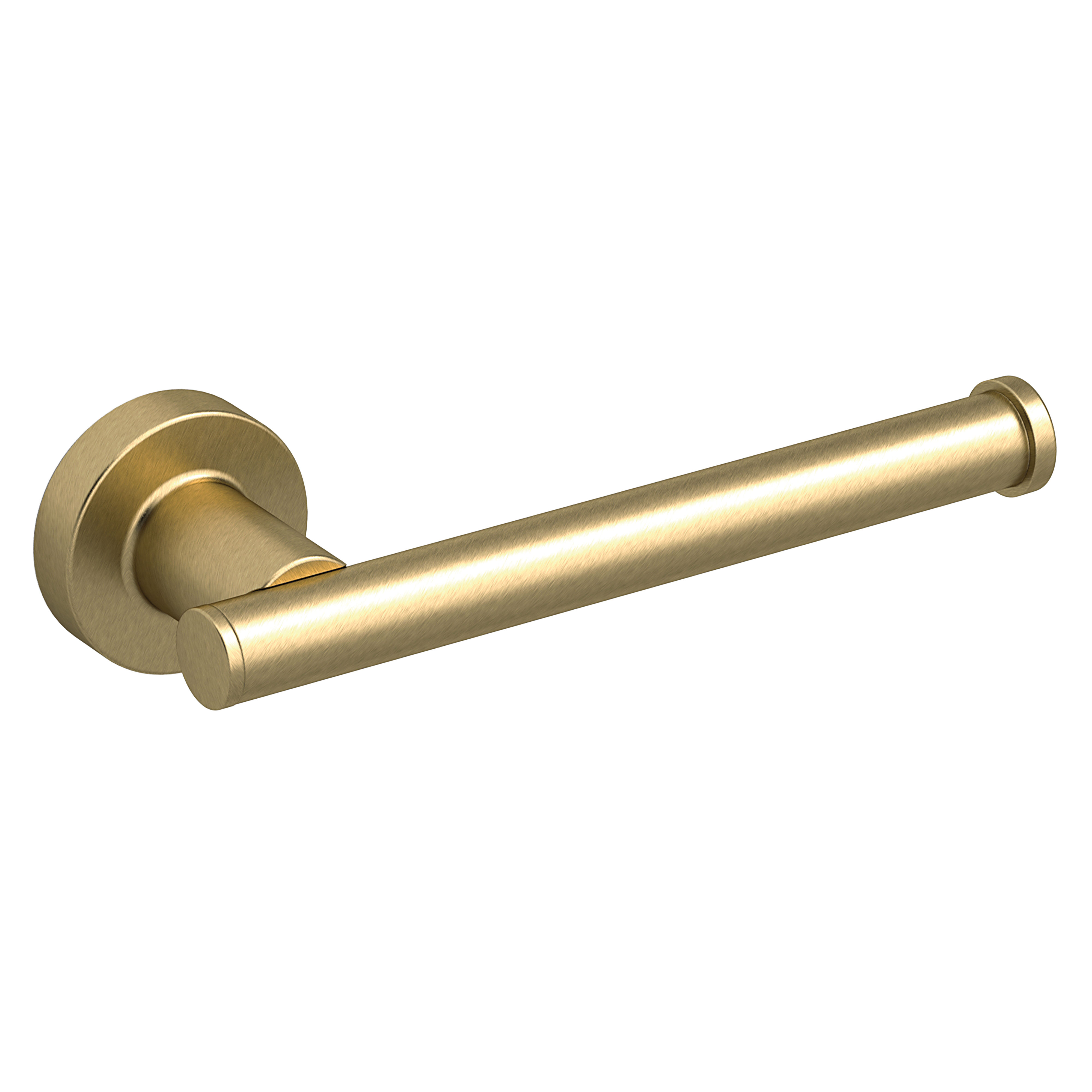 Origins Living Tecno Project Spare/Open Toilet Roll Holder Brushed Brass - 201815
