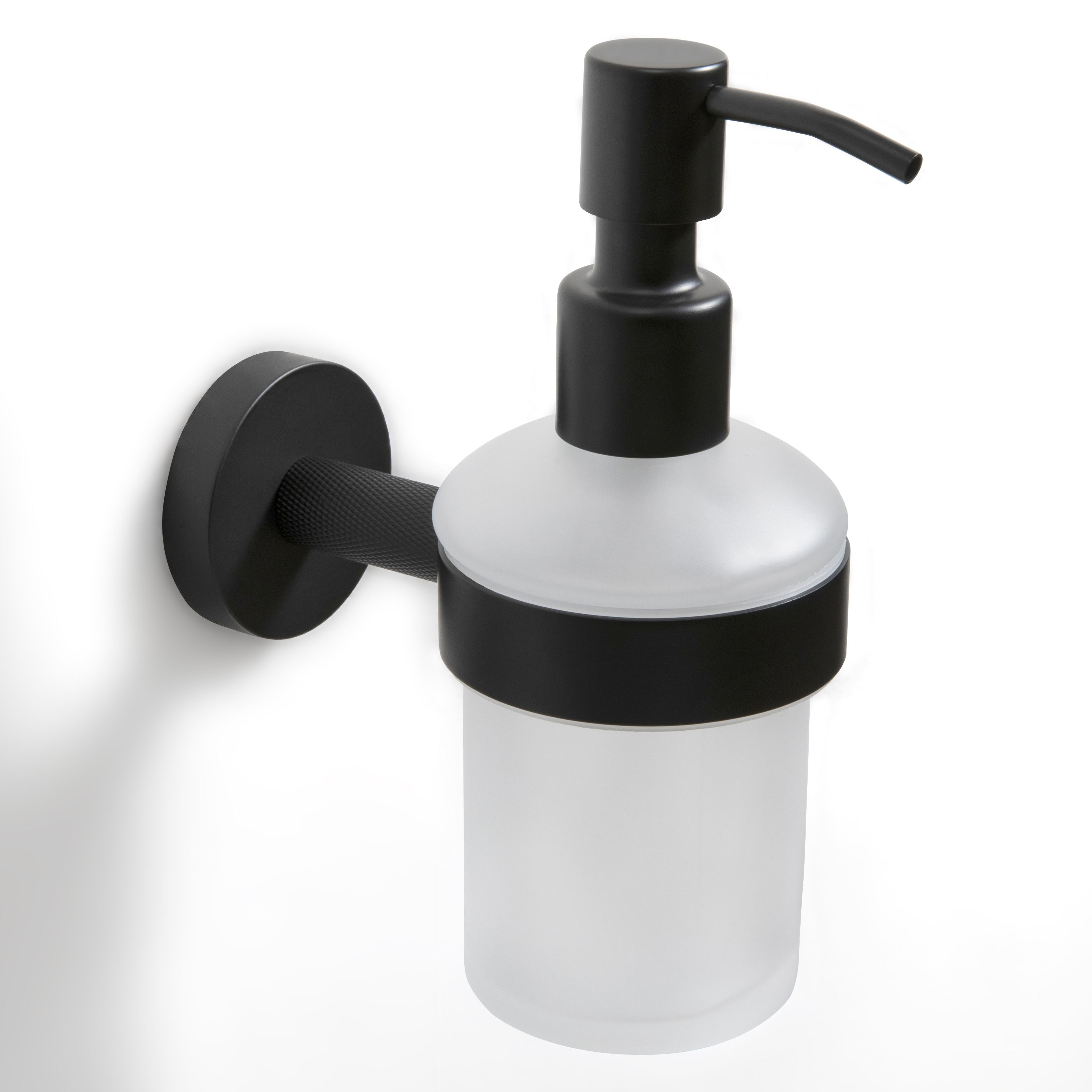Origins Living Turner Glass Soap Dispenser Black - TRN-113001-BK
