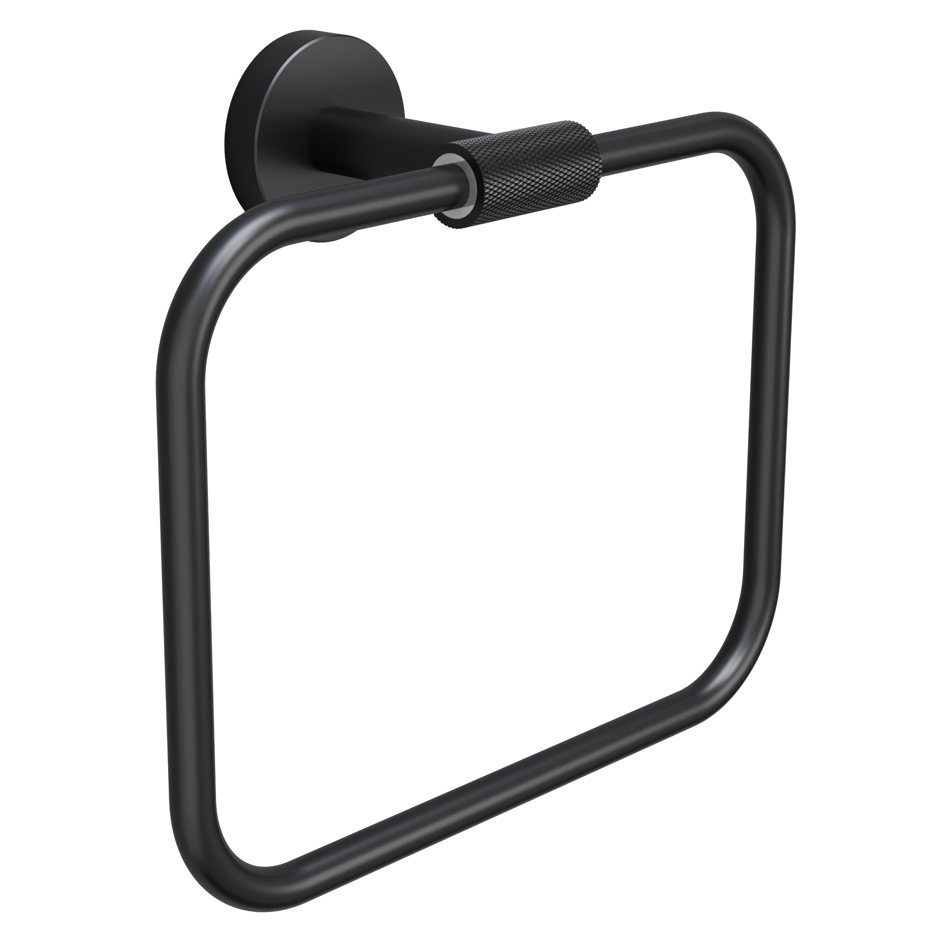 Origins Living Turner Towel Ring Black - TRN-114020-BK